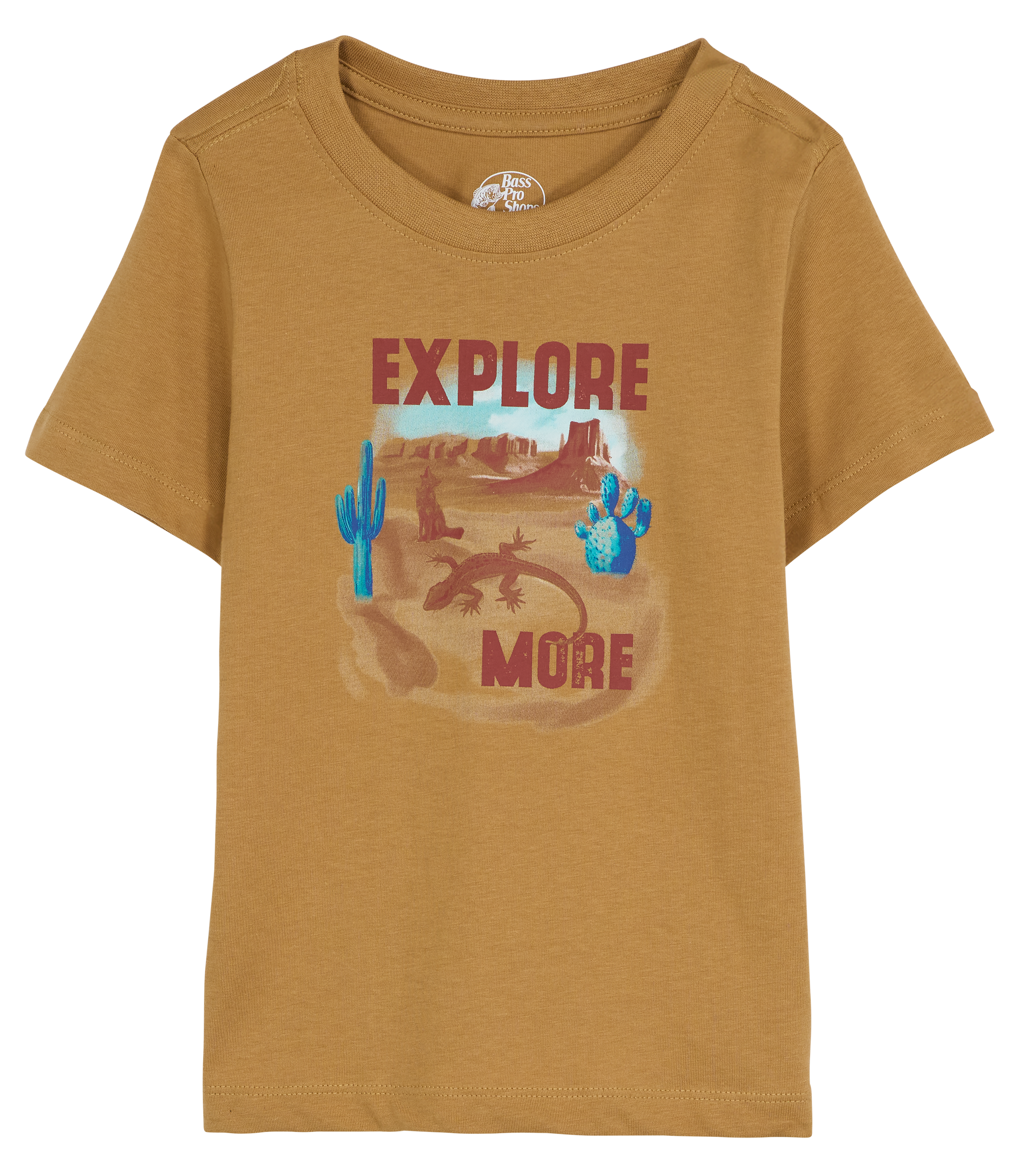 Image of Bass Pro Shops Western Graphic Short-Sleeve T-Shirt for Toddlers