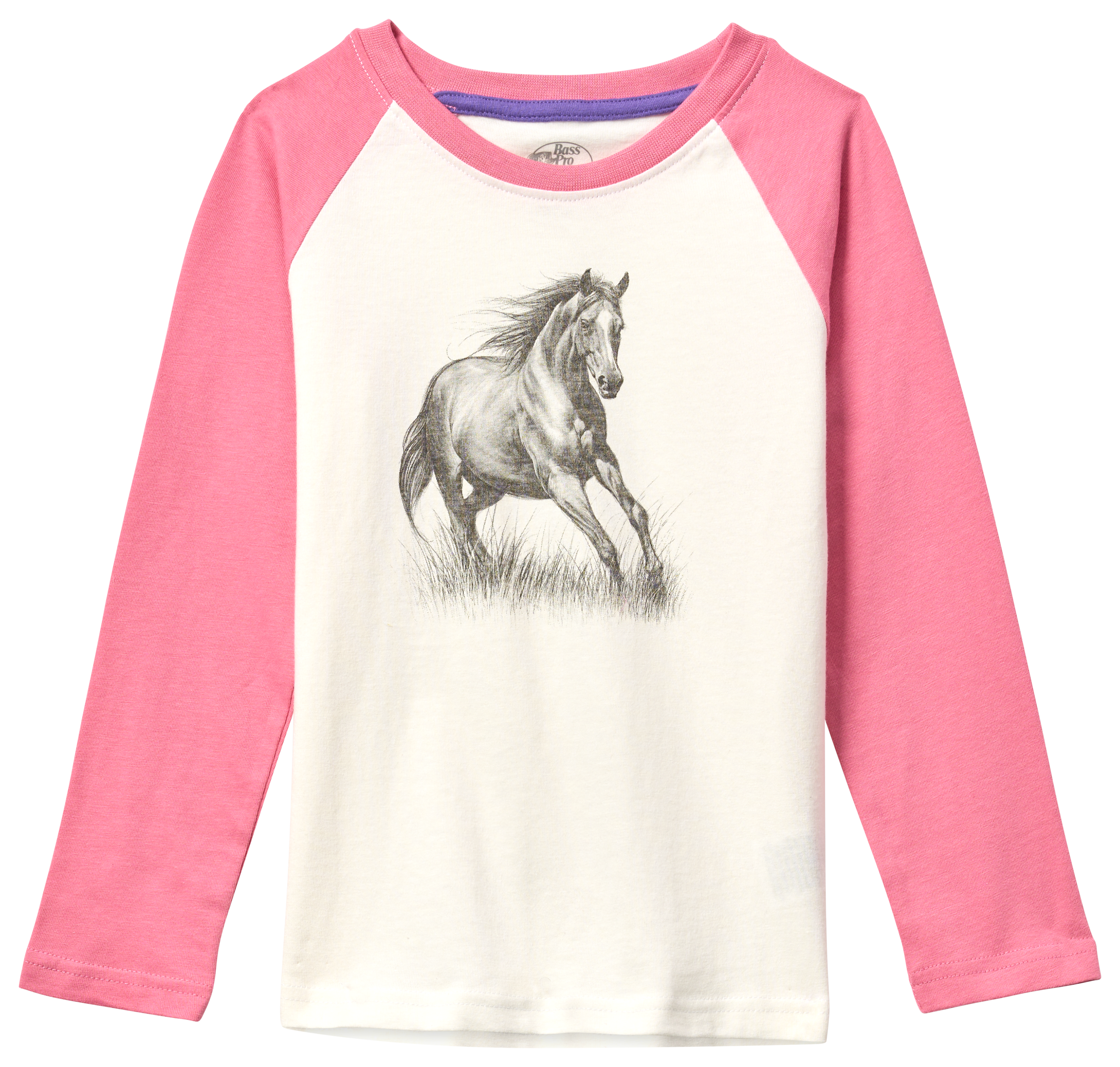 BASS PRO SHOPS Animal Graphic Raglan Long-Sleeve T-Shirt for Toddlers