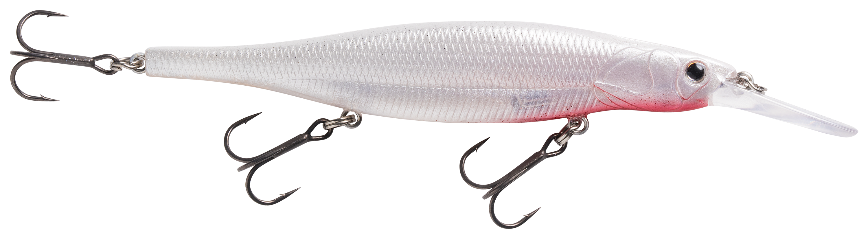 Image of BOOYAH Flash Point Deep-Diving Jerkbait - Bleeding Pearl