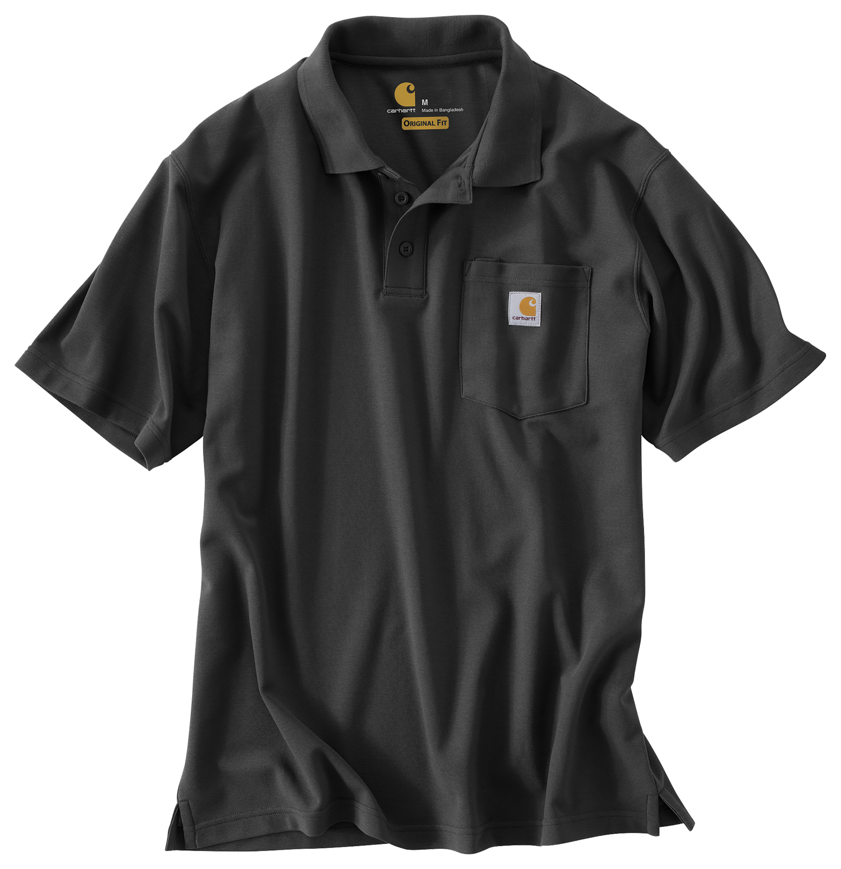Carhartt Loose-Fit Midweight Pocket Short-Sleeve Polo Shirt for Men - Black - 12081805341352-4293107 - Shirts and Tops Whether you work in the office or the field, the C sku 12081805341352-4293107