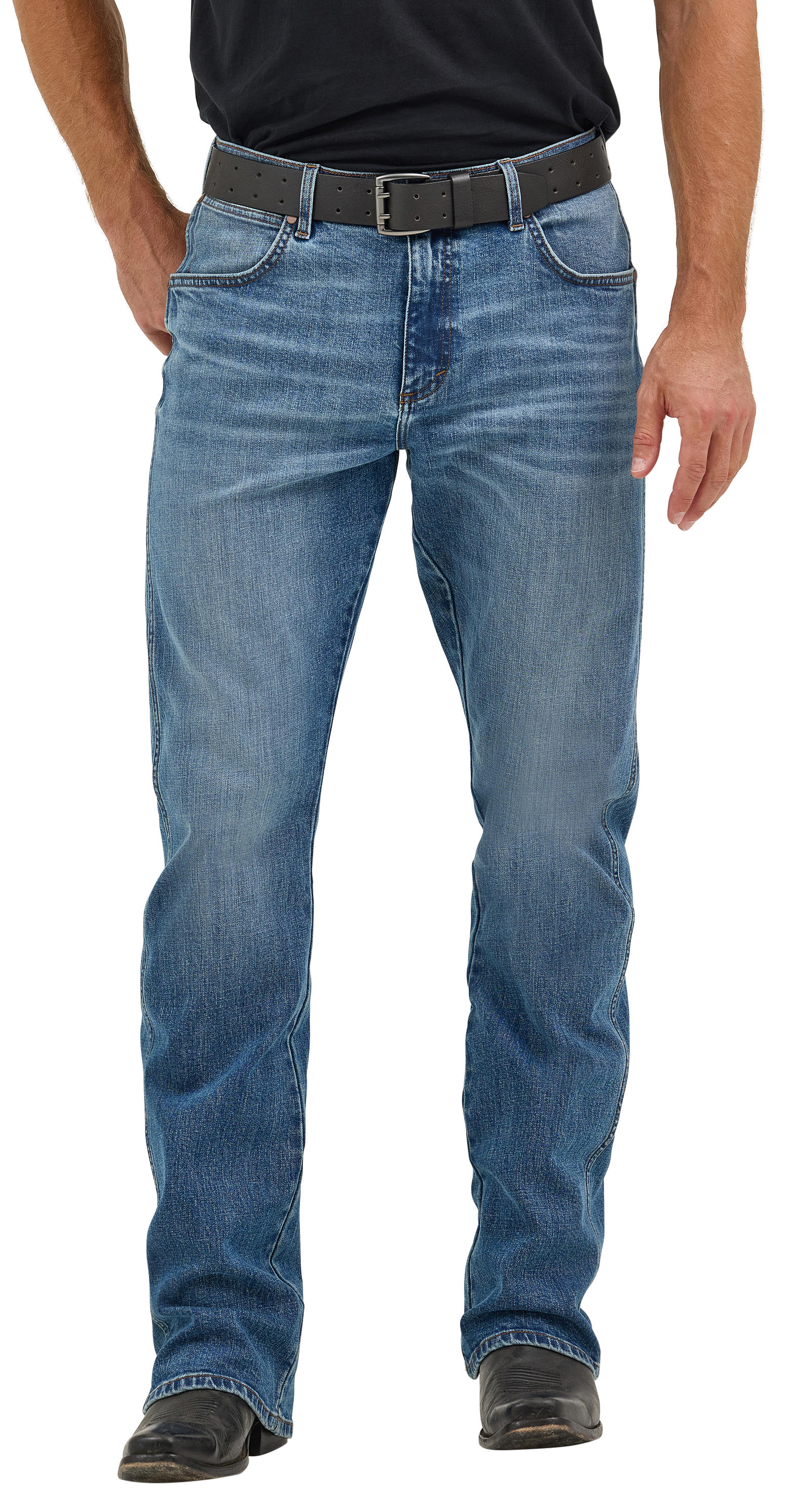 Image of Wrangler Retro Relaxed-Fit Bootcut Jeans for Men - Harris