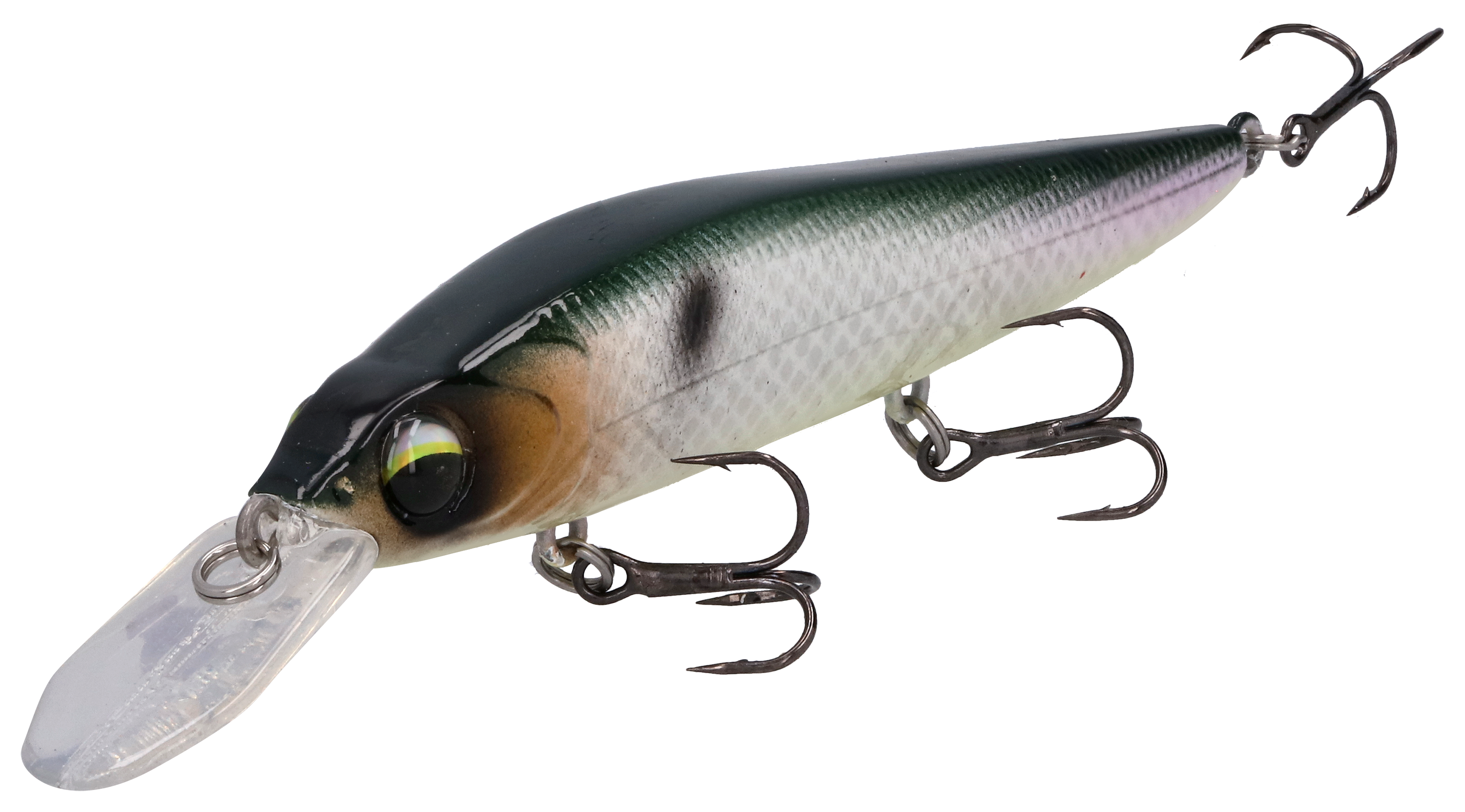 Image of "Bass Pro Shops XPS Staredown Sinking Jerkbait - Threadfin Shad - 4-1/8"" - 1/2 oz."
