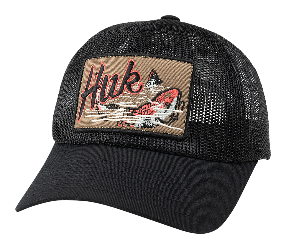 HUK Full Mesh Snapback Trucker Cap