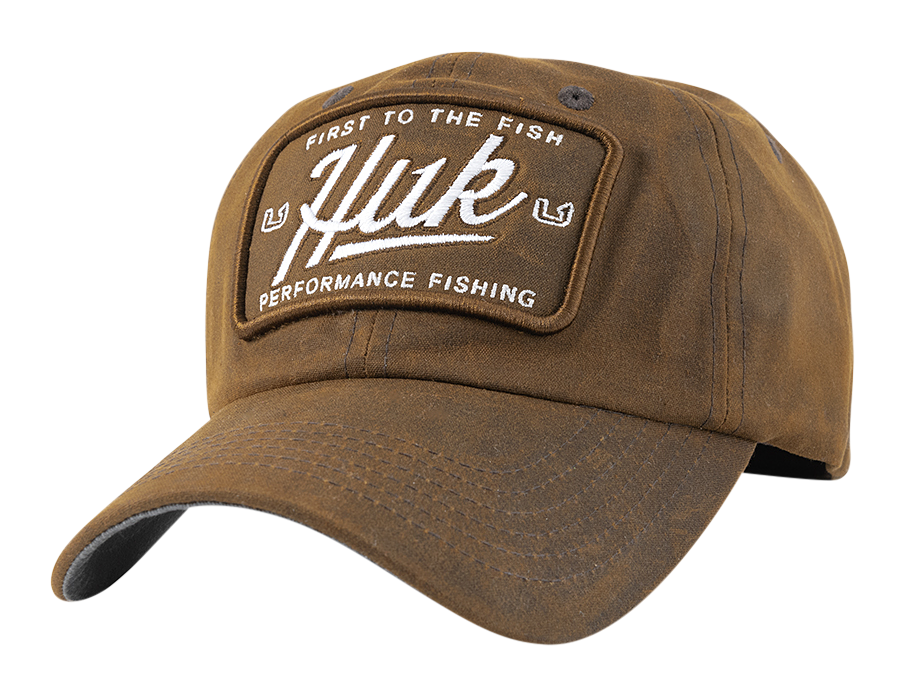 HUK Unstructured Wax Snapback Cap