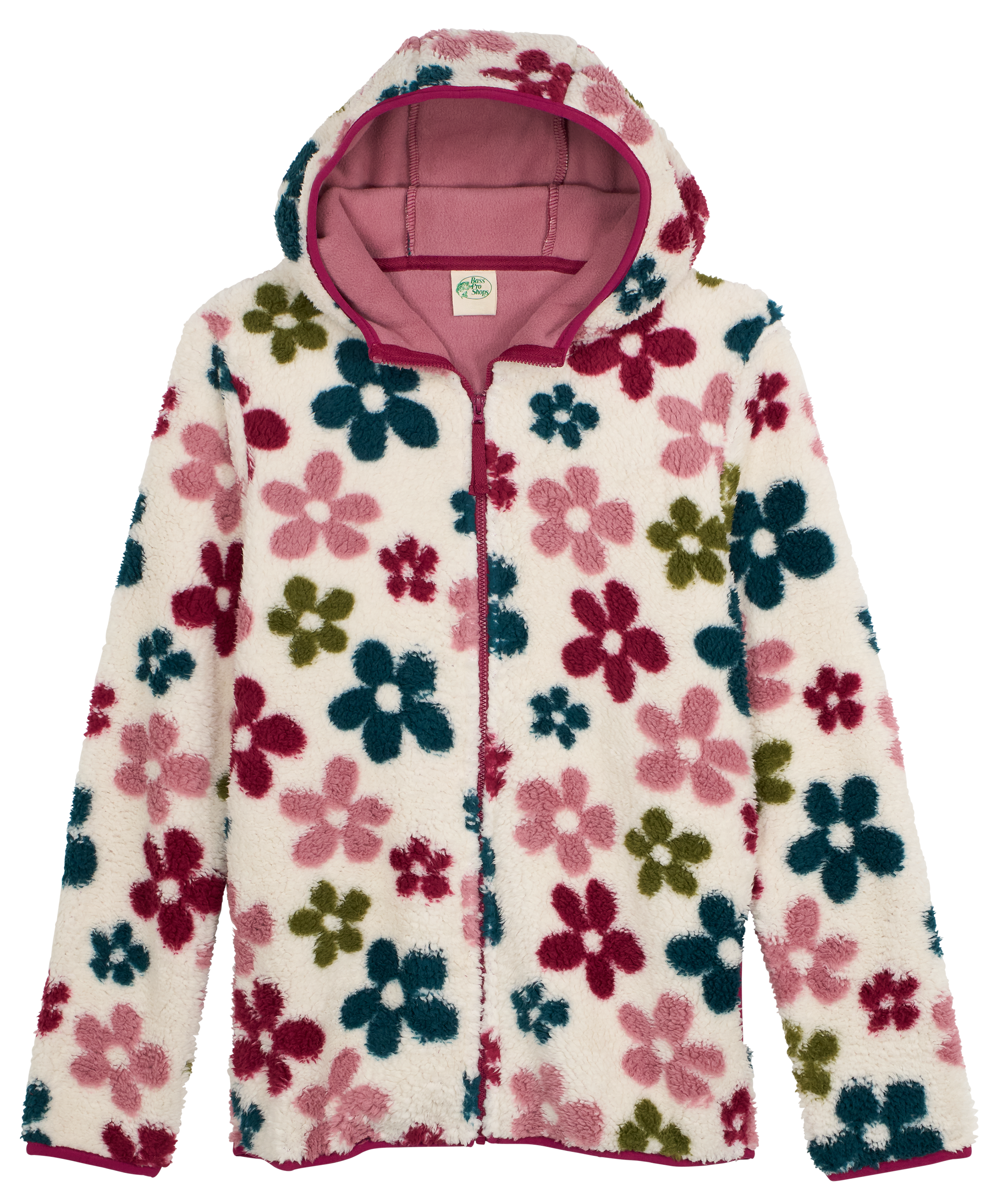 BASS PRO SHOPS Cozy Fleece Full-Zip Hoodie for Kids