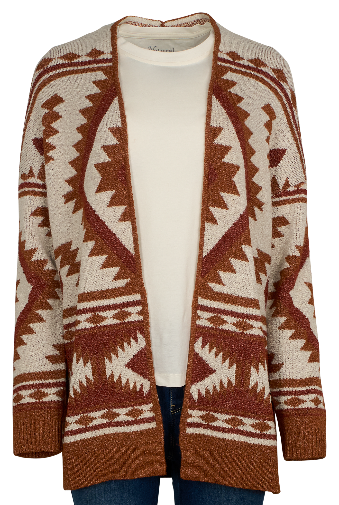NATURAL REFLECTIONS Aztec Cardigan