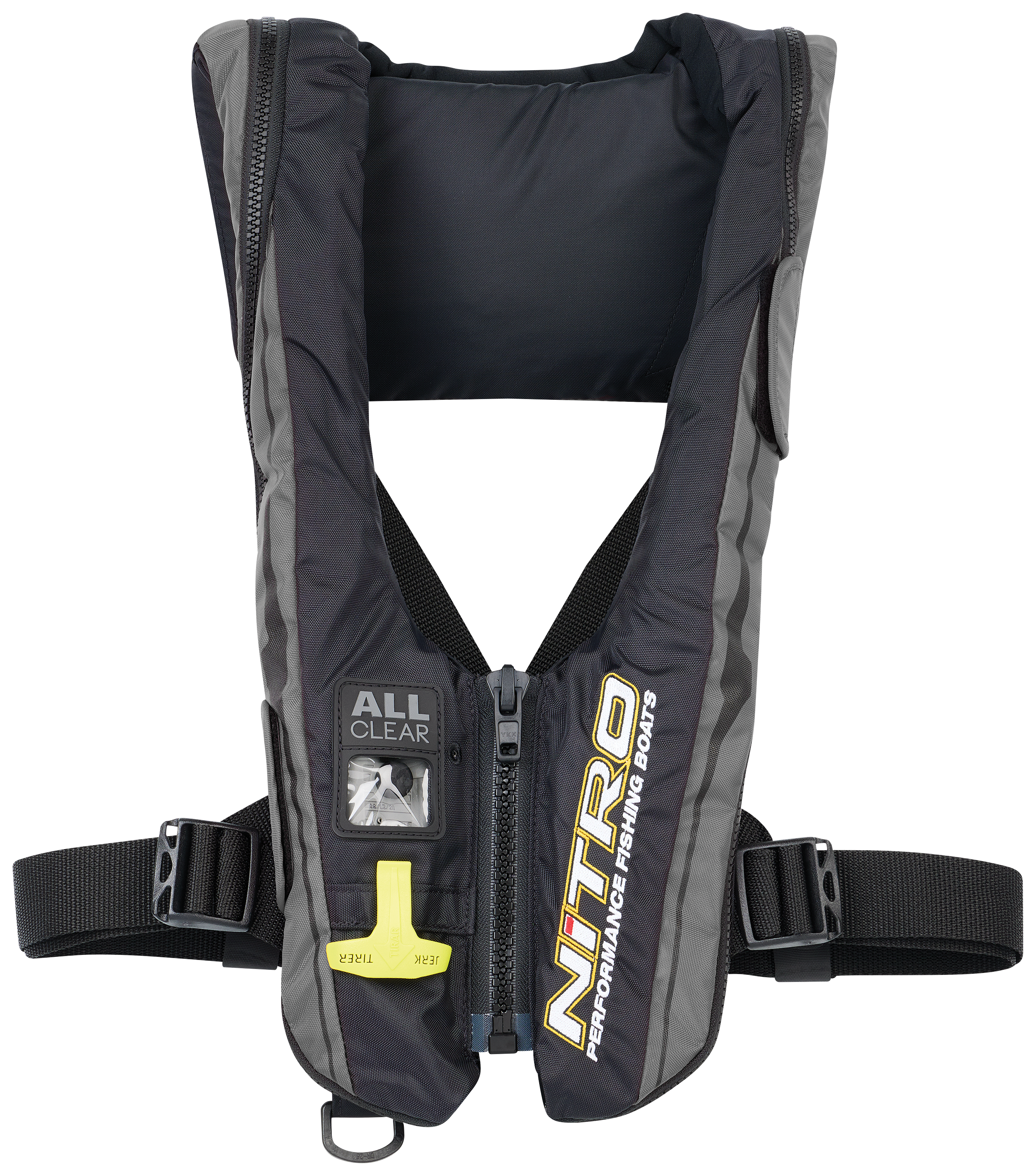 Image of Bass Pro Shops AM33 Nitro Inflatable Life Vest - Black