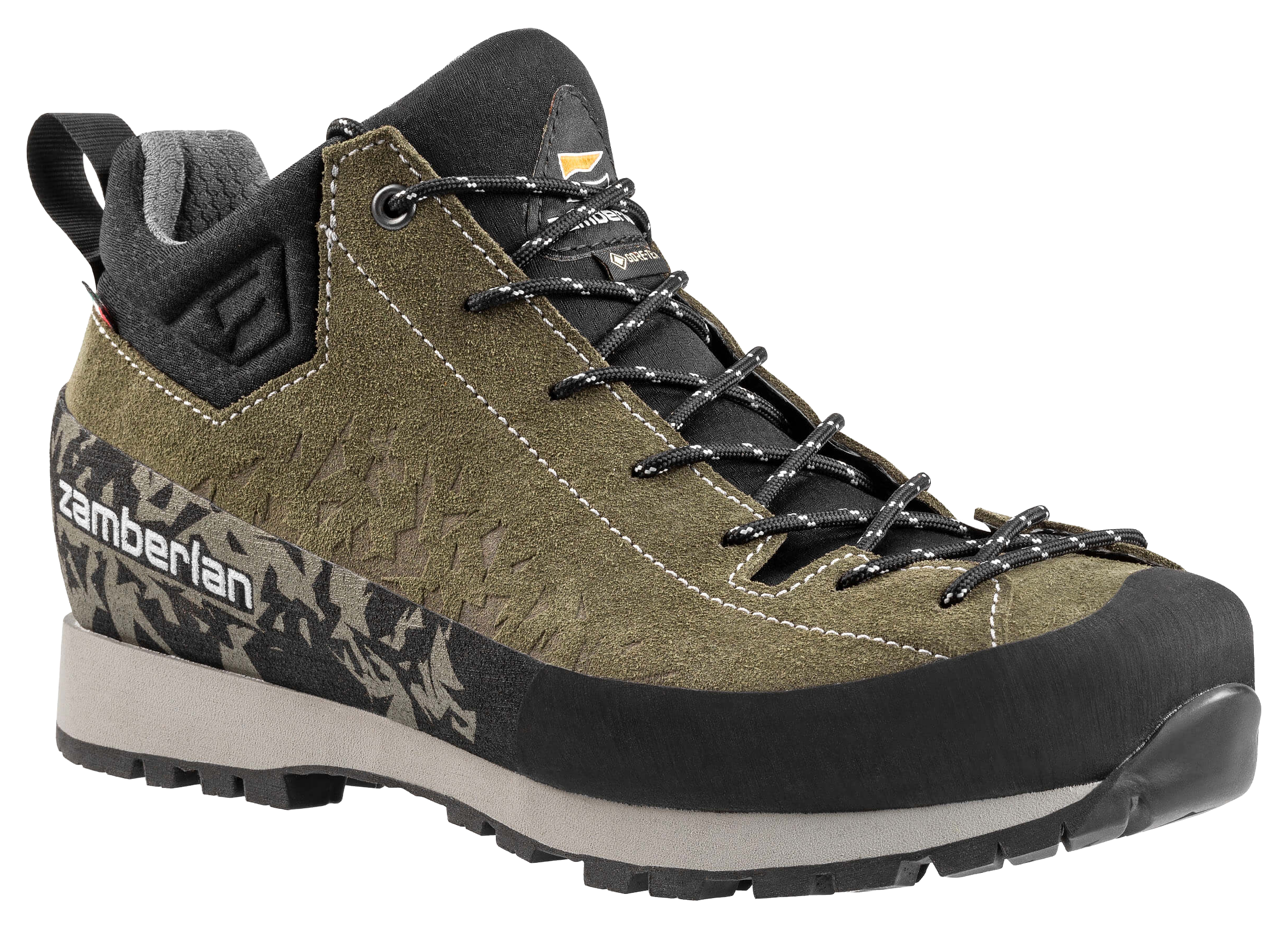 Image of Zamberlan Salathe GTX RR Waterproof Hiking Shoes for Men - Olive