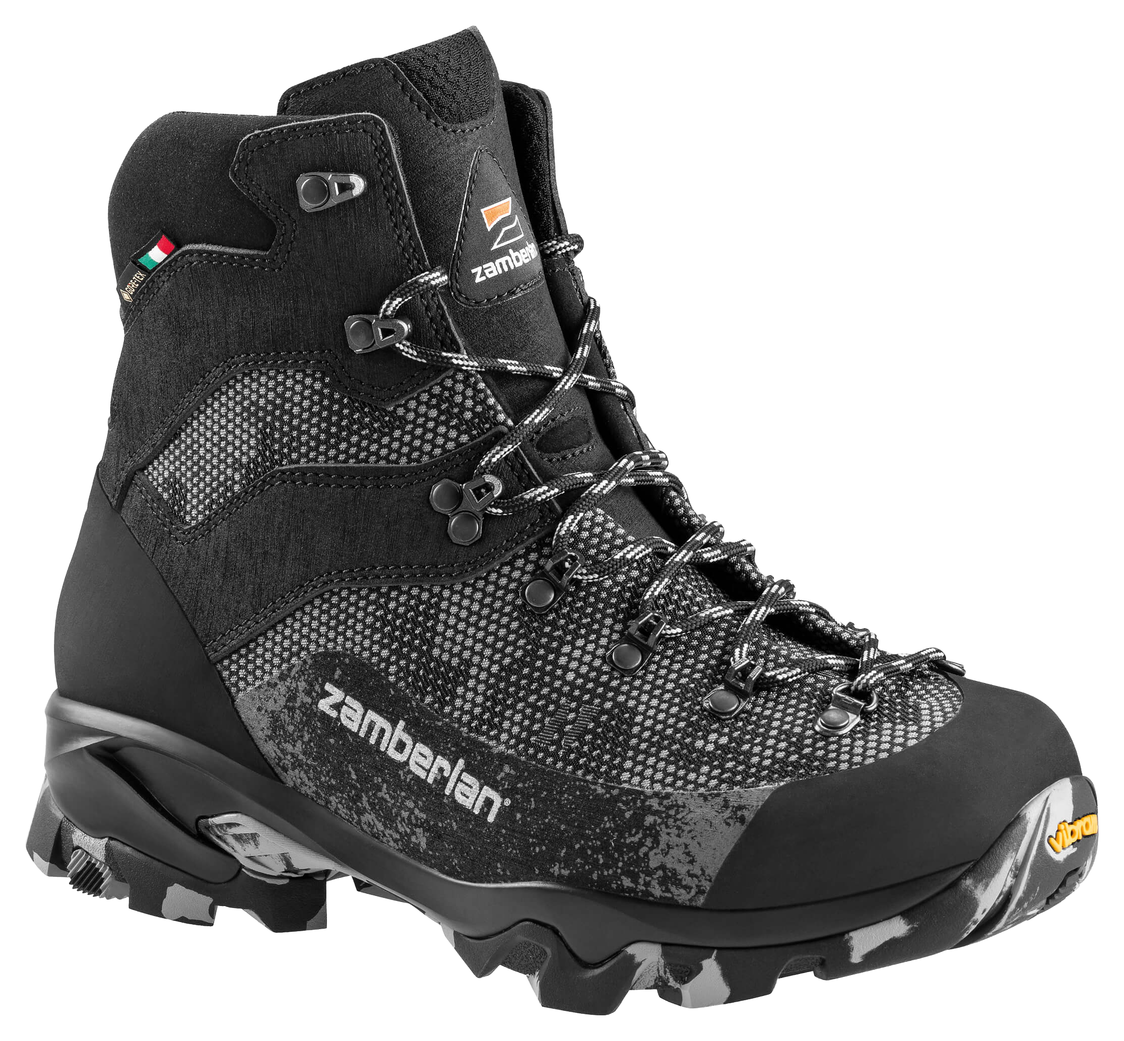 Image of Zamberlan Adak 6 GTX RR Waterproof Hunting Boots for Men - Shark Camo