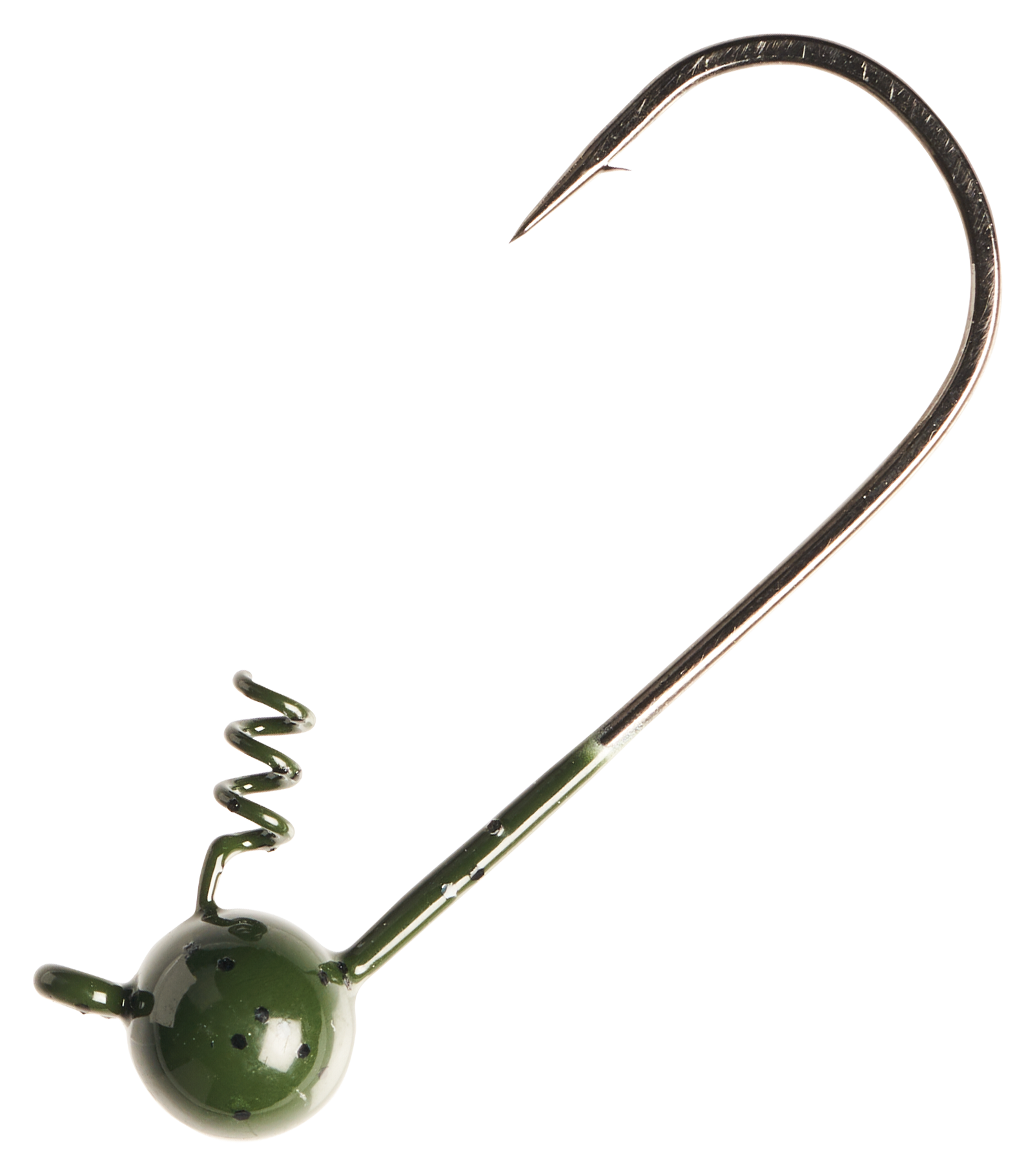 Image of Bass Pro Shops Shakey Head - 1/8 oz. - Green Pumpkin