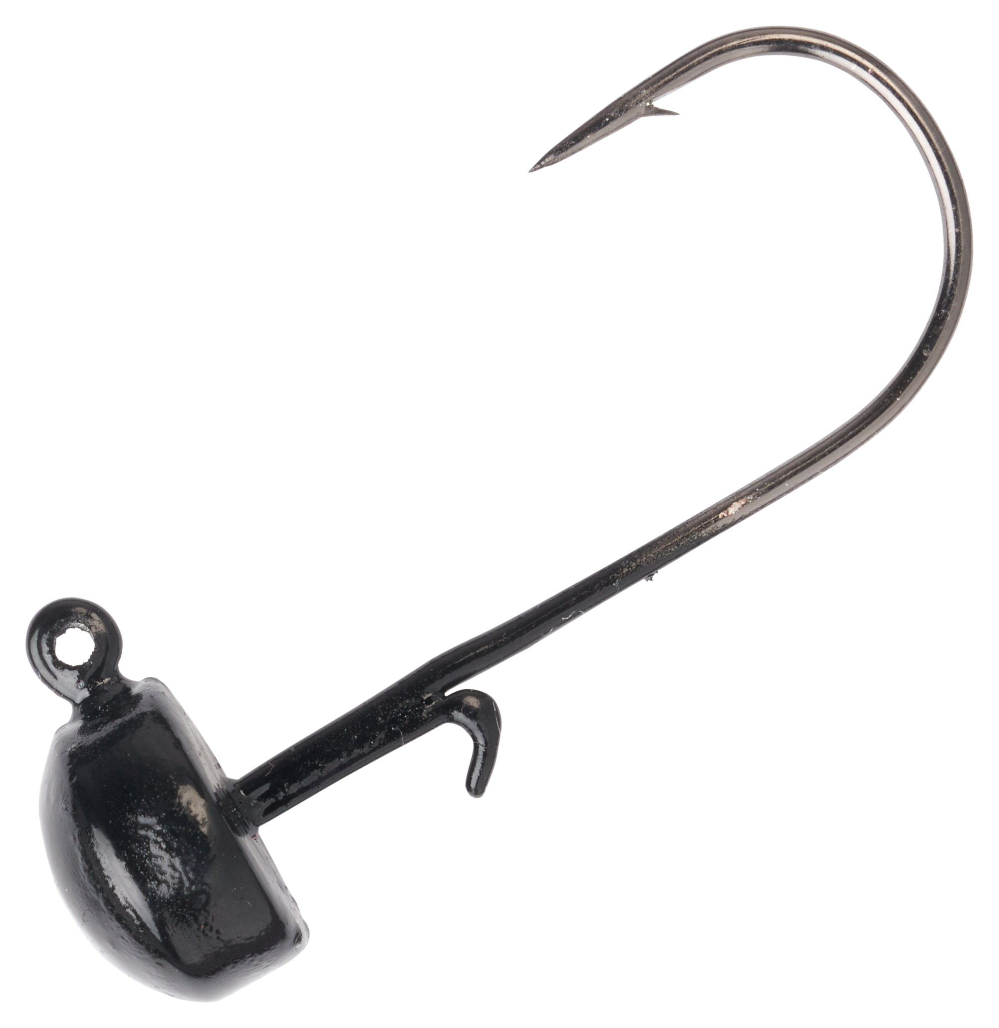 Image of Bass Pro Shops Ned Head Jighead - Black - 3/16 oz.