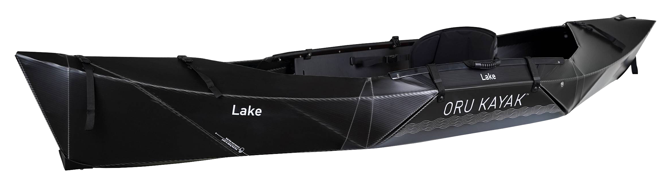 Image of Oru Kayak Lake Foldable Kayak - Black