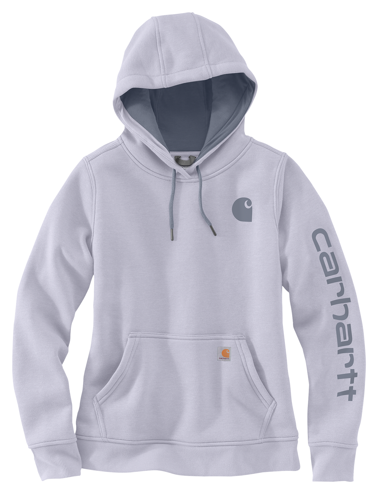 Image of Carhartt Relaxed Fit Midweight Logo Sleeve Graphic Sweatshirt - Mica/Wisteria - S