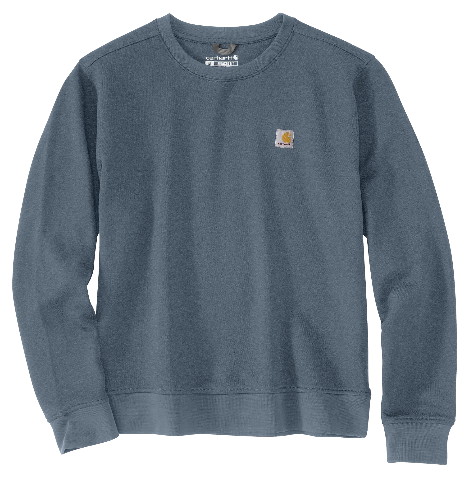 Image of Carhartt Relaxed-Fit Midweight French Terry Crew-Neck Sweatshirt