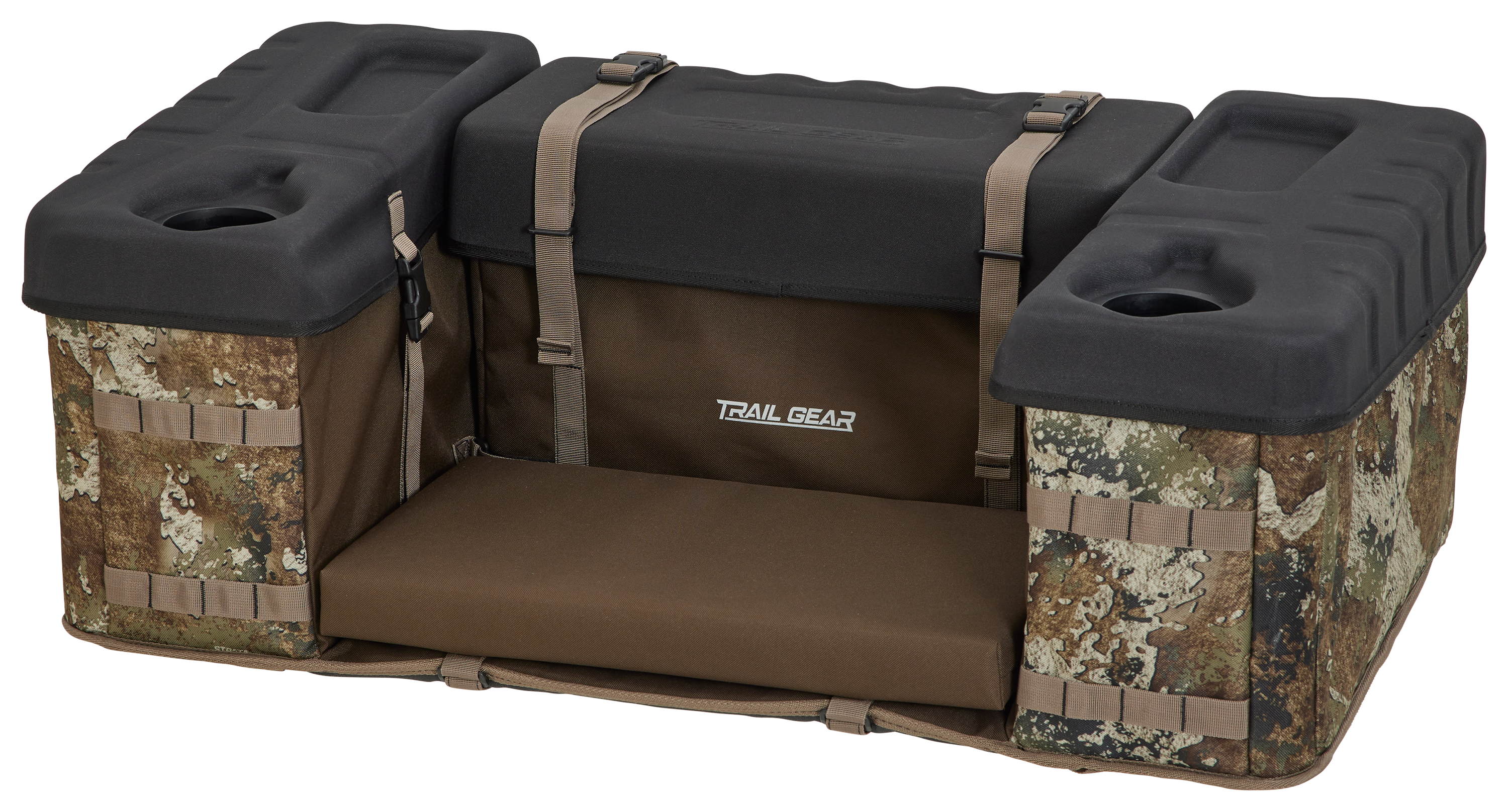 Image of Bass Pro Shops TrailGear ATV Rear Padded Bag - TrueTimber Strata
