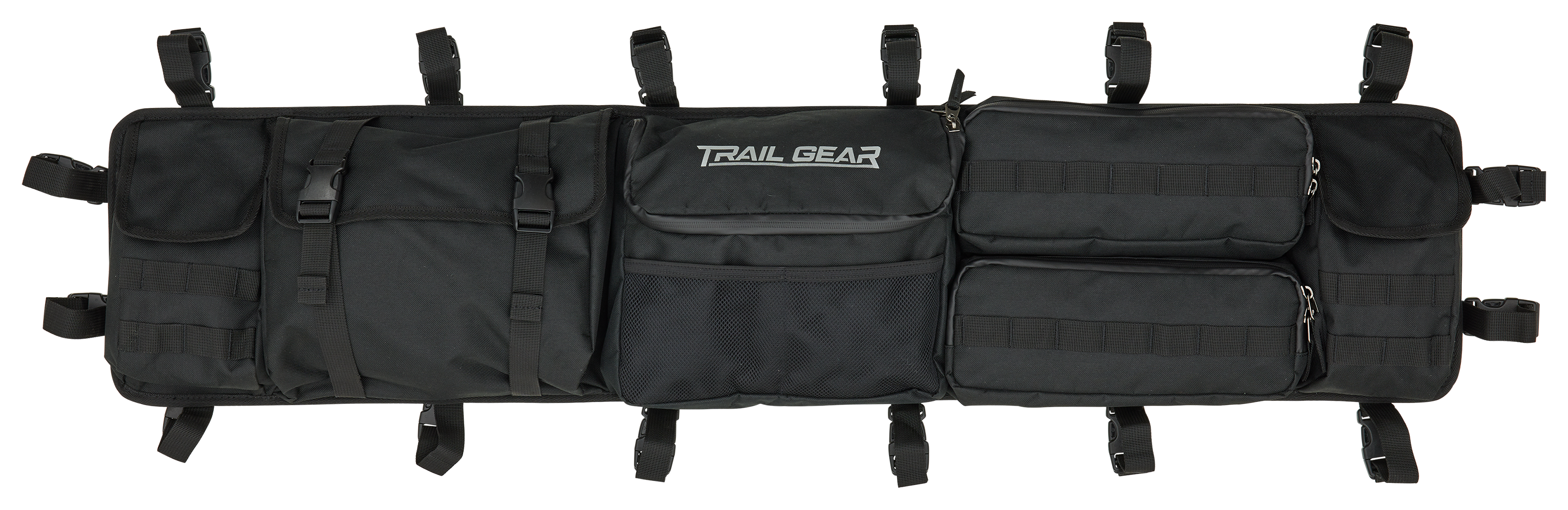 Image of Bass Pro Shops TrailGear UTV Front-Bar Organization Panel - Black/Grey