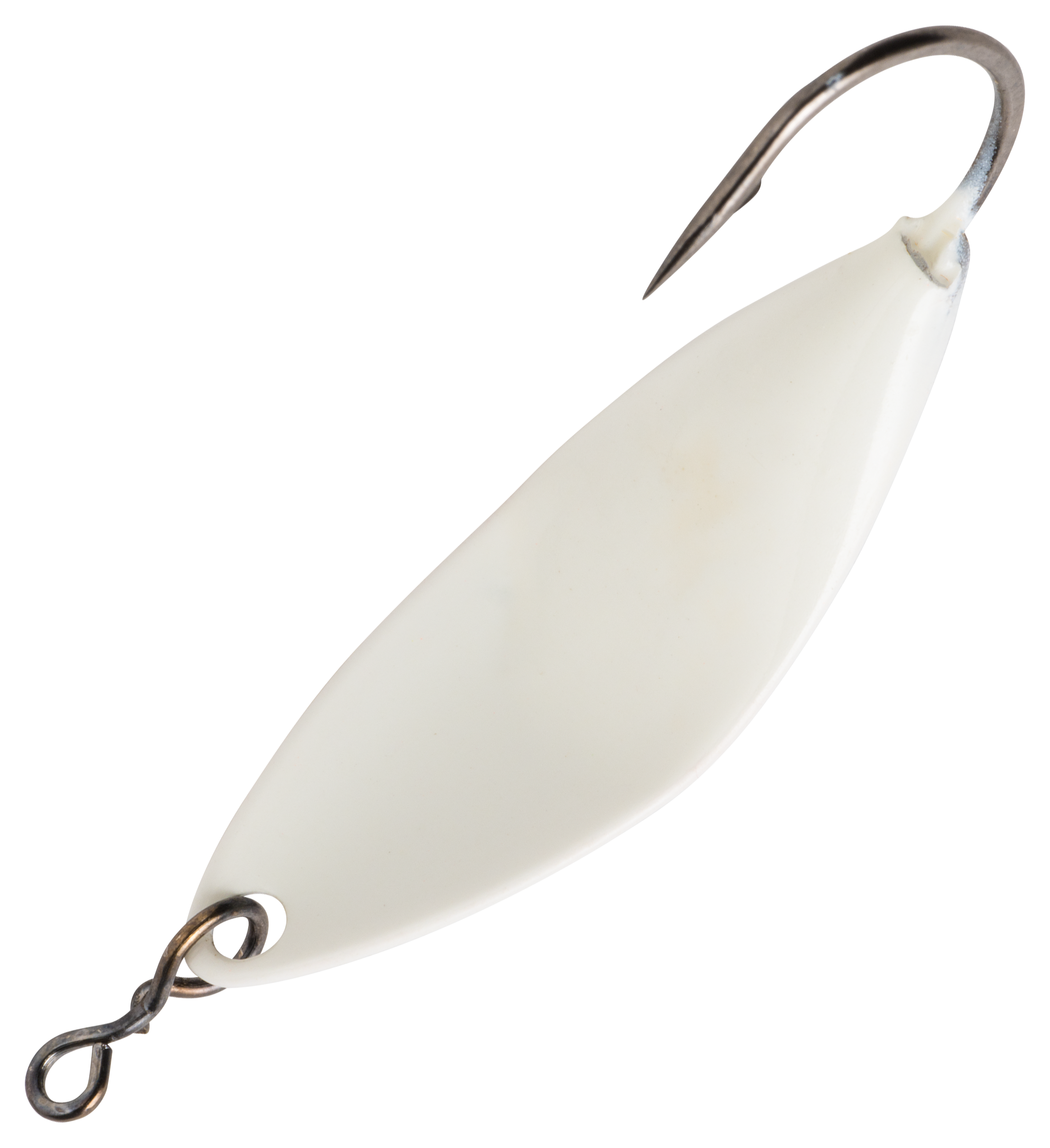 Image of Great Lakes Finesse Taco Ice Spoon - Pearl/Glow Silver - #1 3/32 oz.