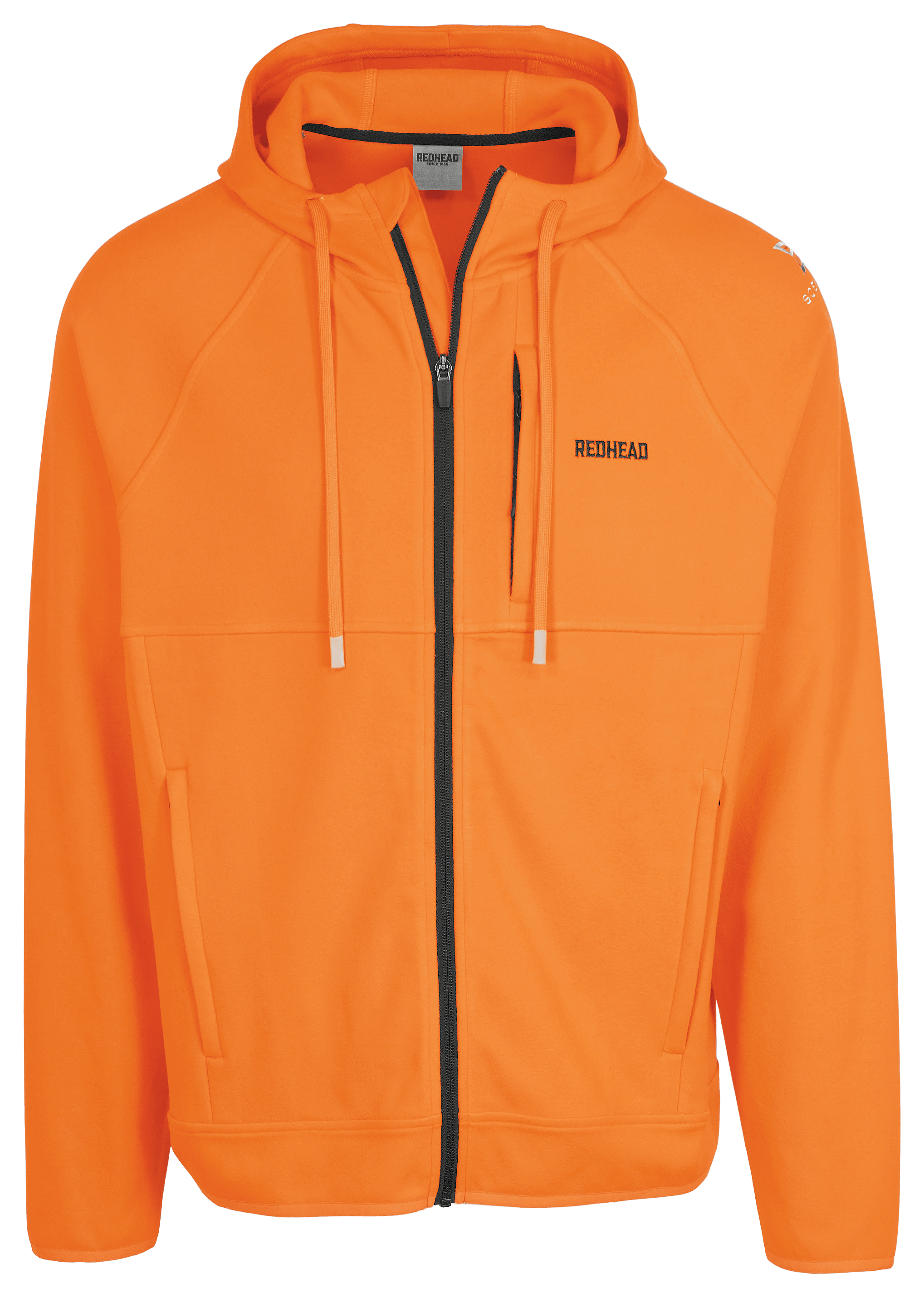 Image of RedHead Full-Zip Tech Fleece Hoodie with SCENTINEL for Men - Blaze Orange - L