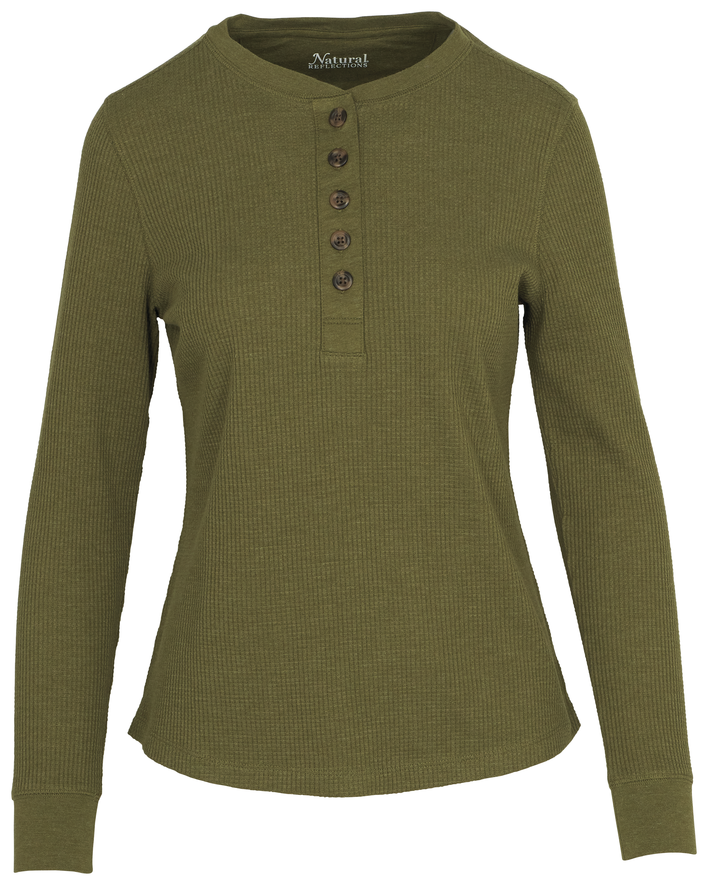 NATURAL REFLECTIONS Timberbrook Thermal Long-Sleeve Henley