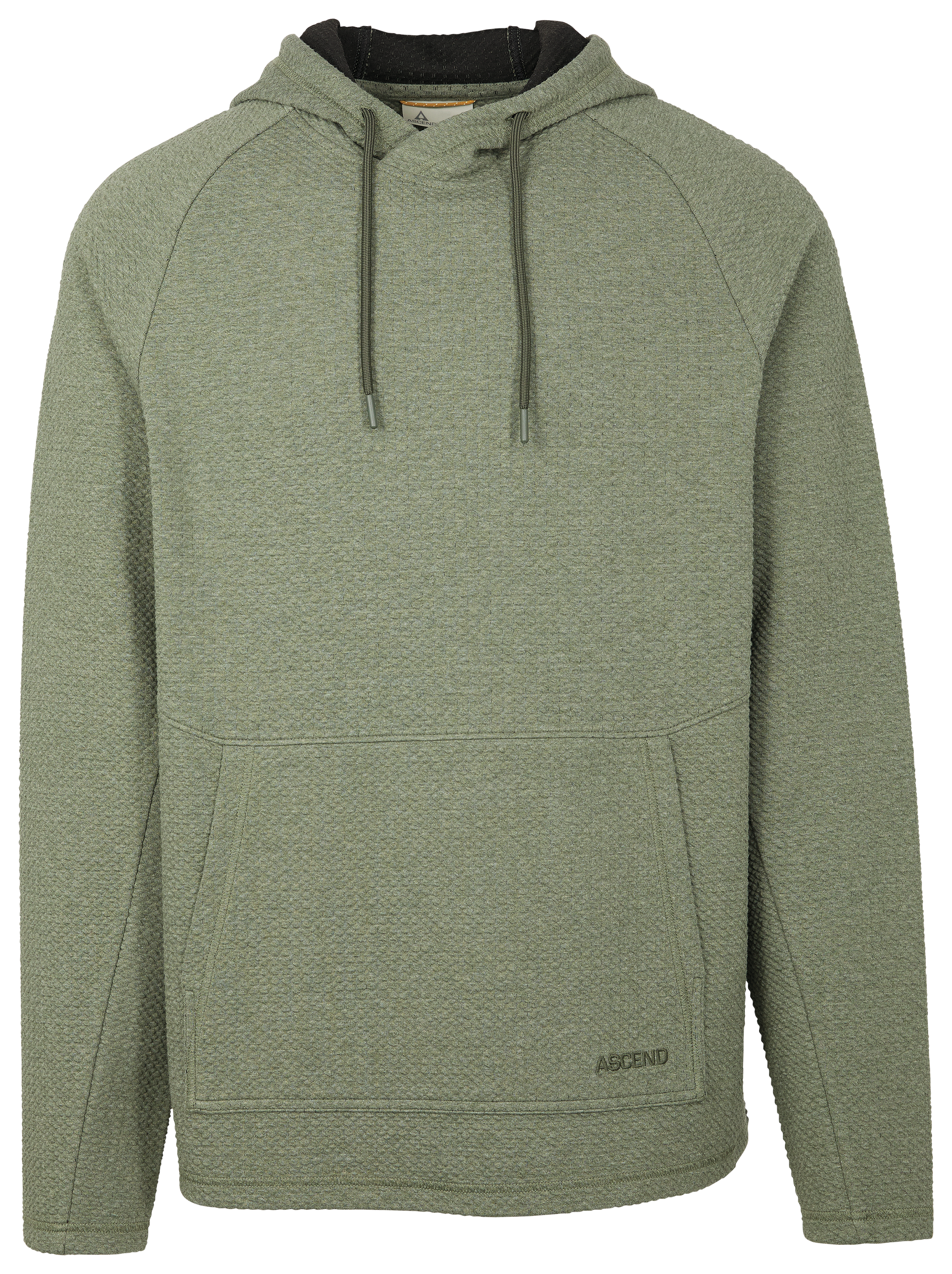 Image of Ascend Corriendo Long-Sleeve Hoodie - Agave Green - XL