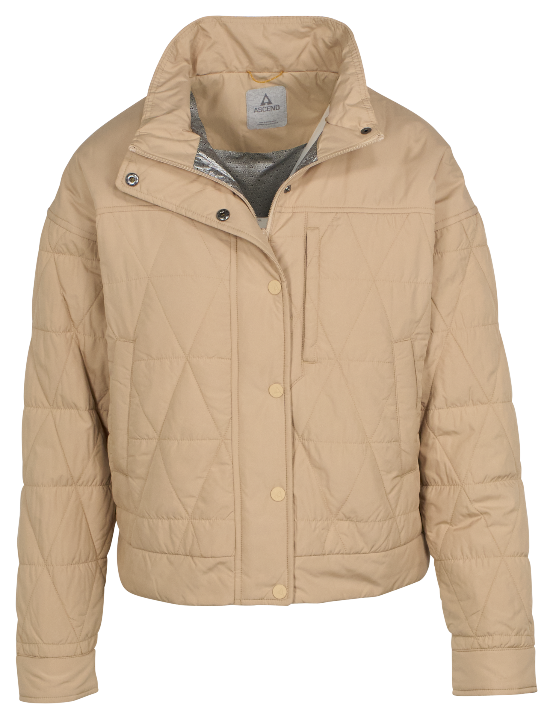 Image of Ascend Hawksbill Insulated Jacket - Irish Cream - M