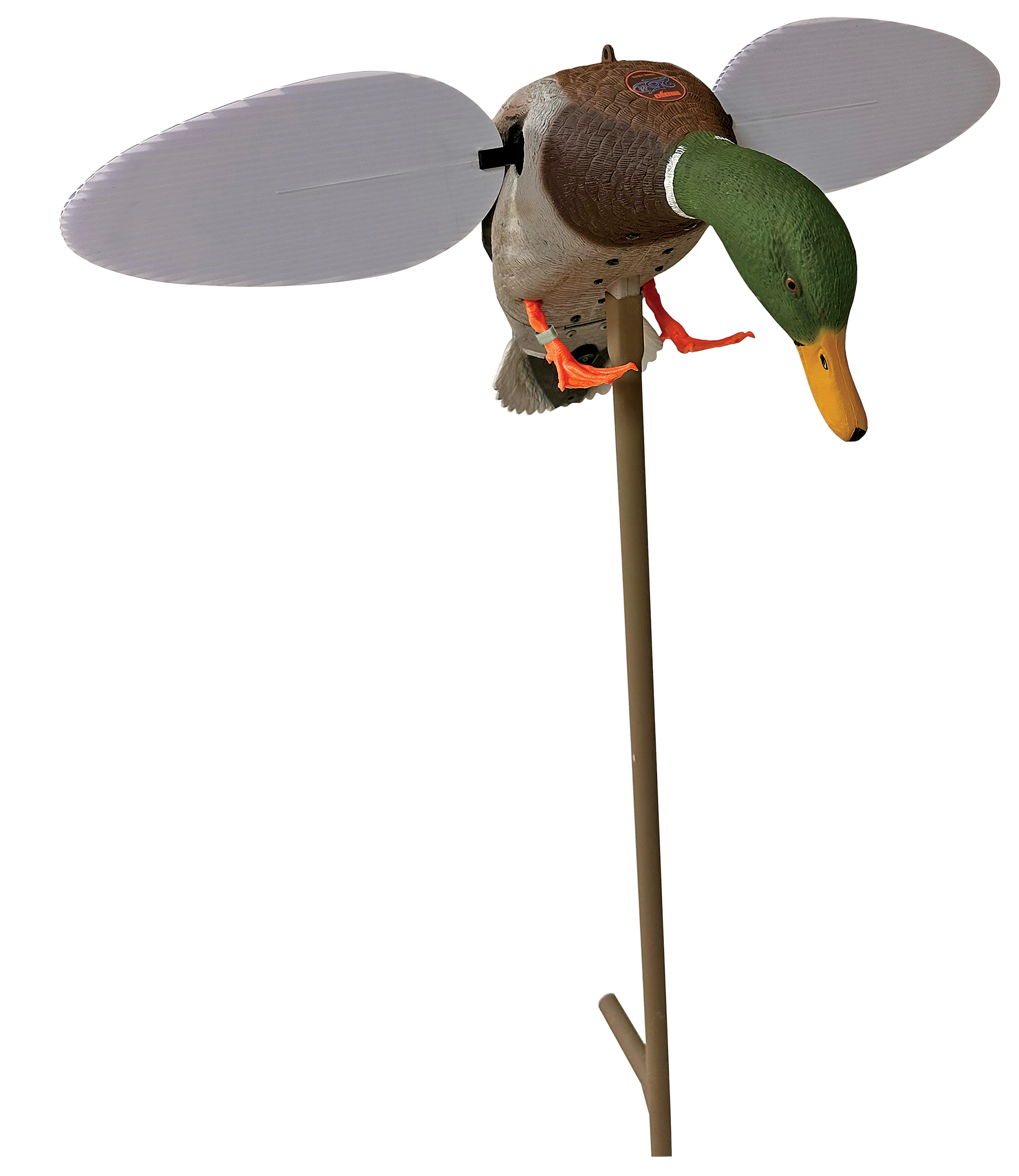 MOJO OUTDOORS Silver Mallard 25th Anniversary Motorized Duck Decoy