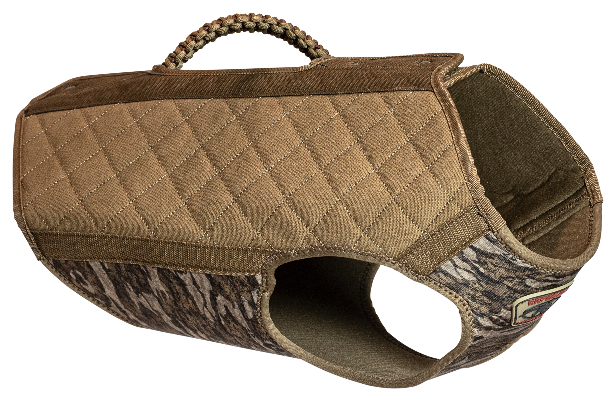 Image of Rig'Em Right Bloodline Elite Dog Vest - Mossy Oak Bottomland - M