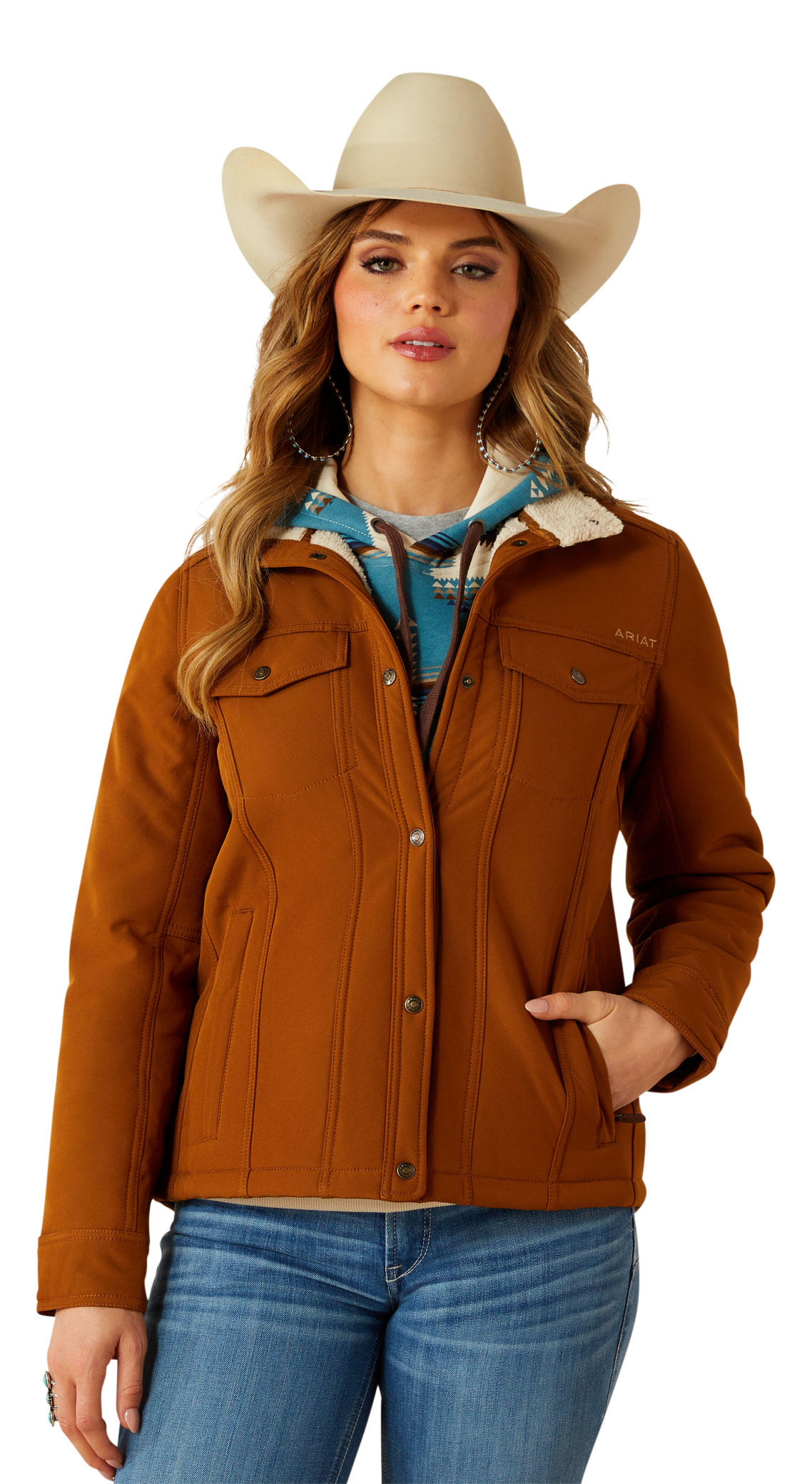 ARIAT Berber Back Softshell Jacket for Ladies
