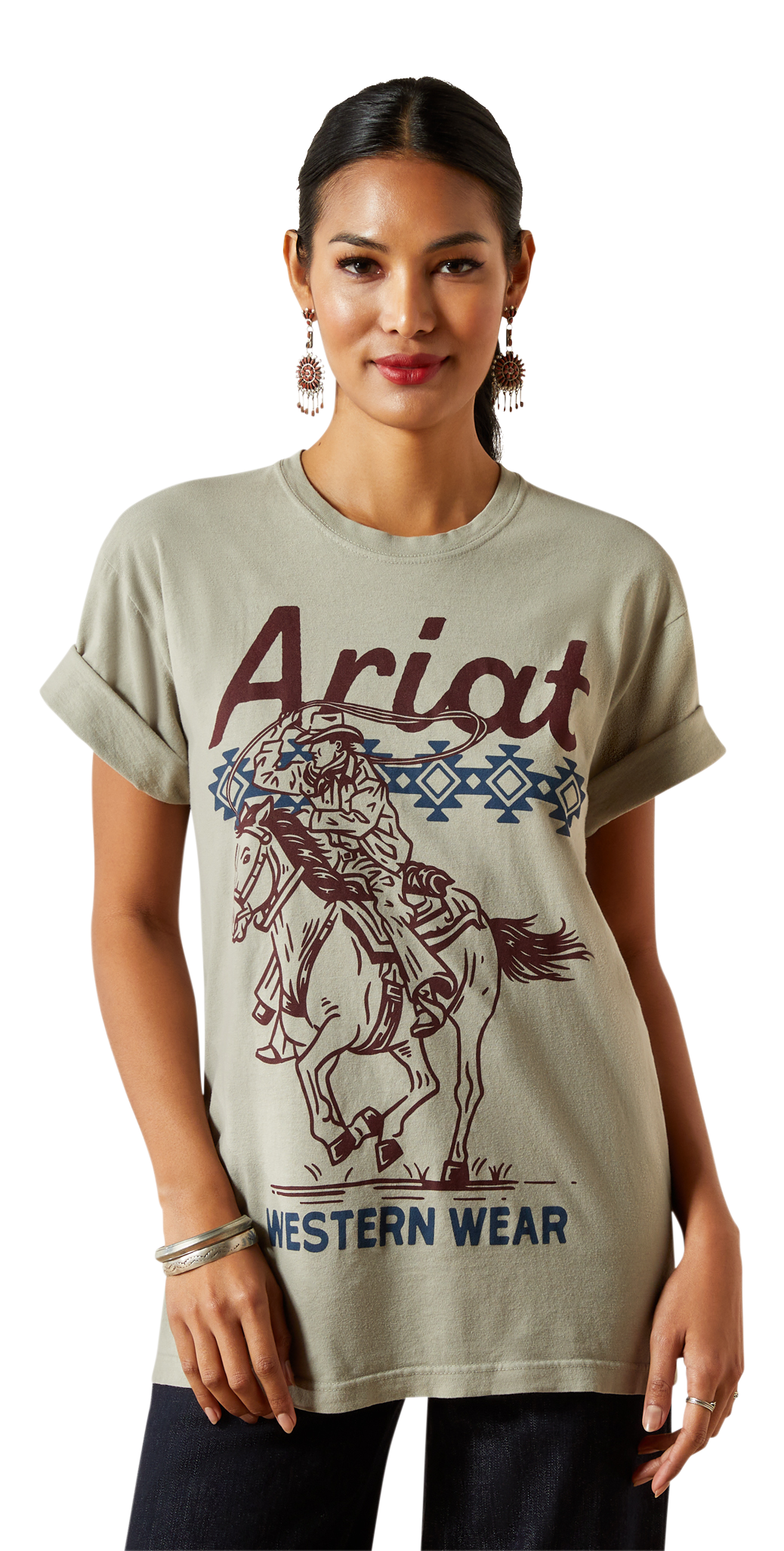 Image of Ariat Classic Rider Short-Sleeve T-Shirt for Ladies