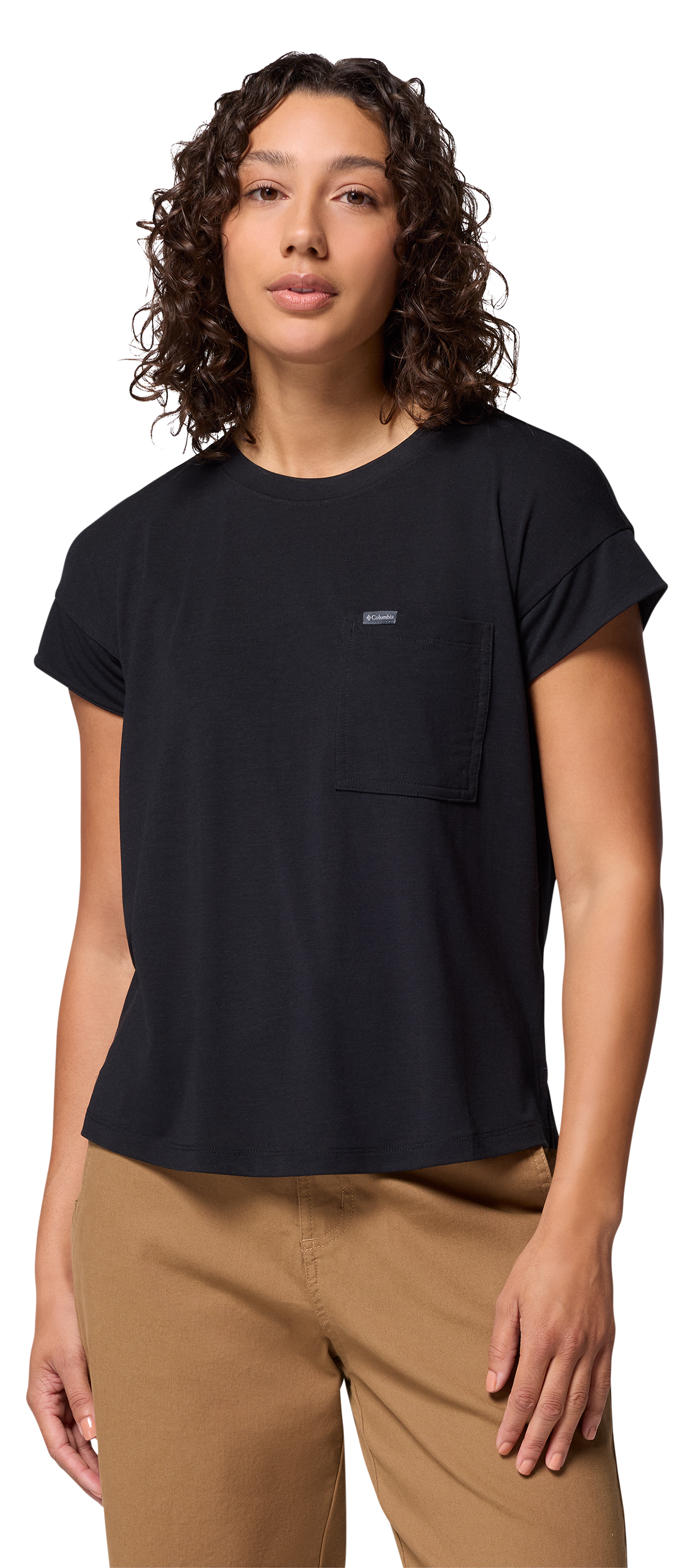 COLUMBIA Daniela Falls Short-Sleeve Pocket T-Shirt