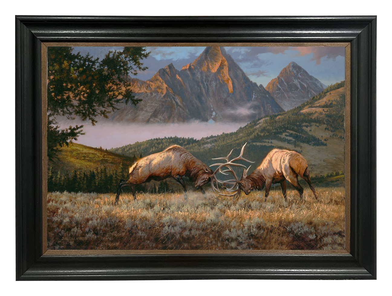 ROCKY MOUNTAIN Publishing The Boys of Fall Framed Canvas Giclee Wall Art