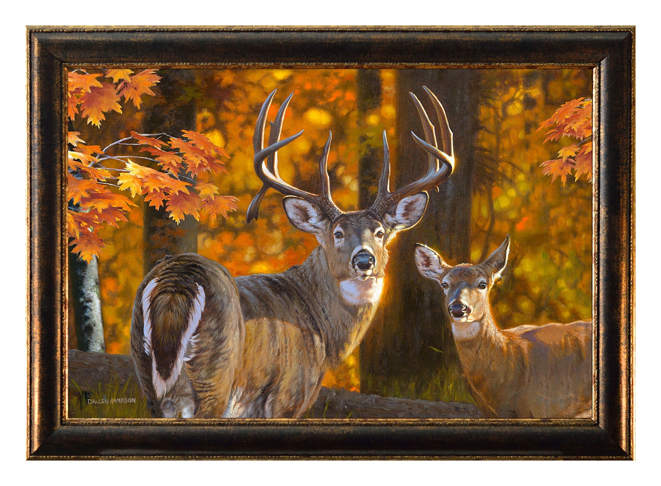 ROCKY MOUNTAIN Publishing Prestige Framed Canvas Giclee Wall Art