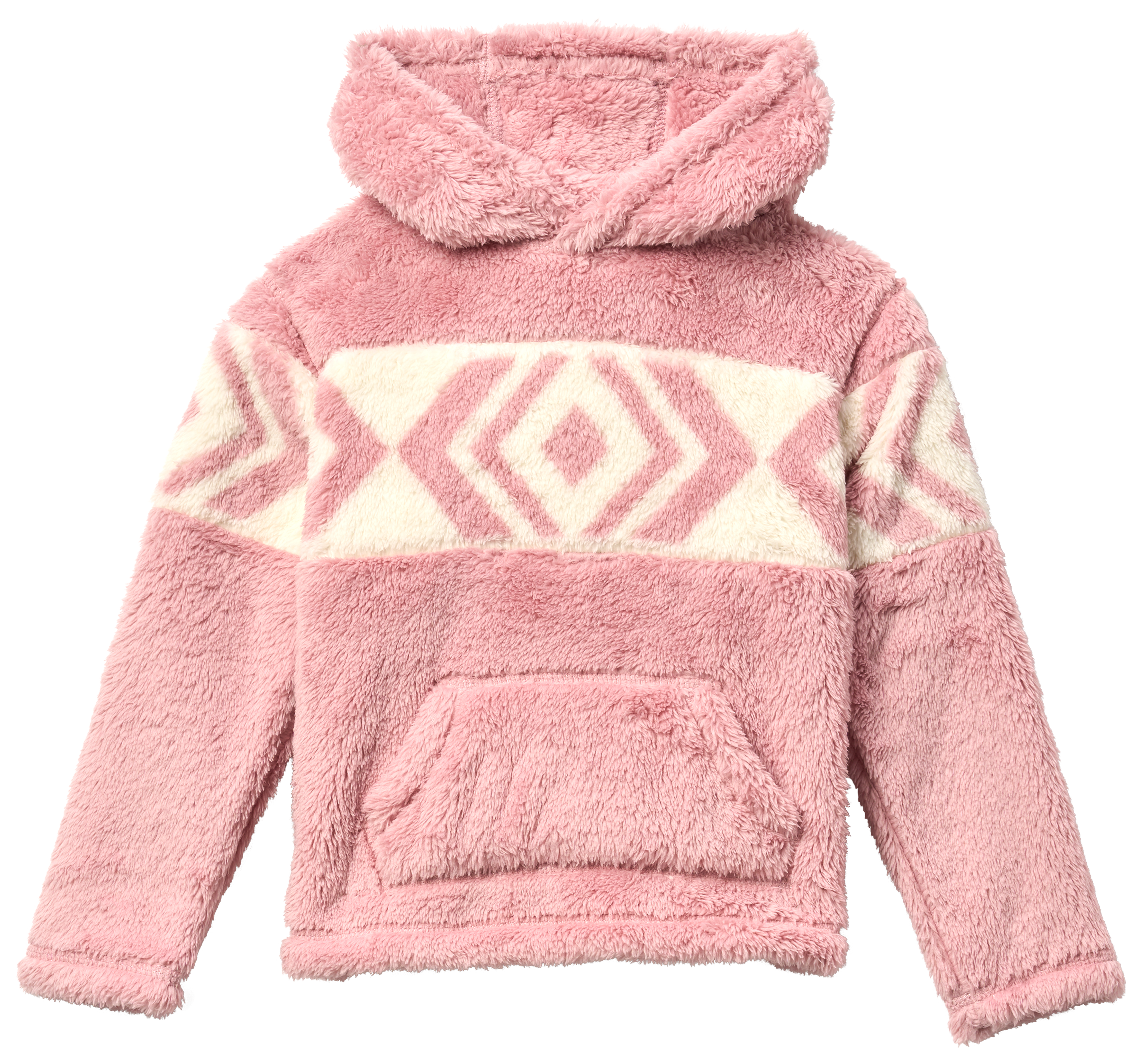 Image of Bass Pro Shops Cropped Fleece Hoodie for Toddlers - 2T