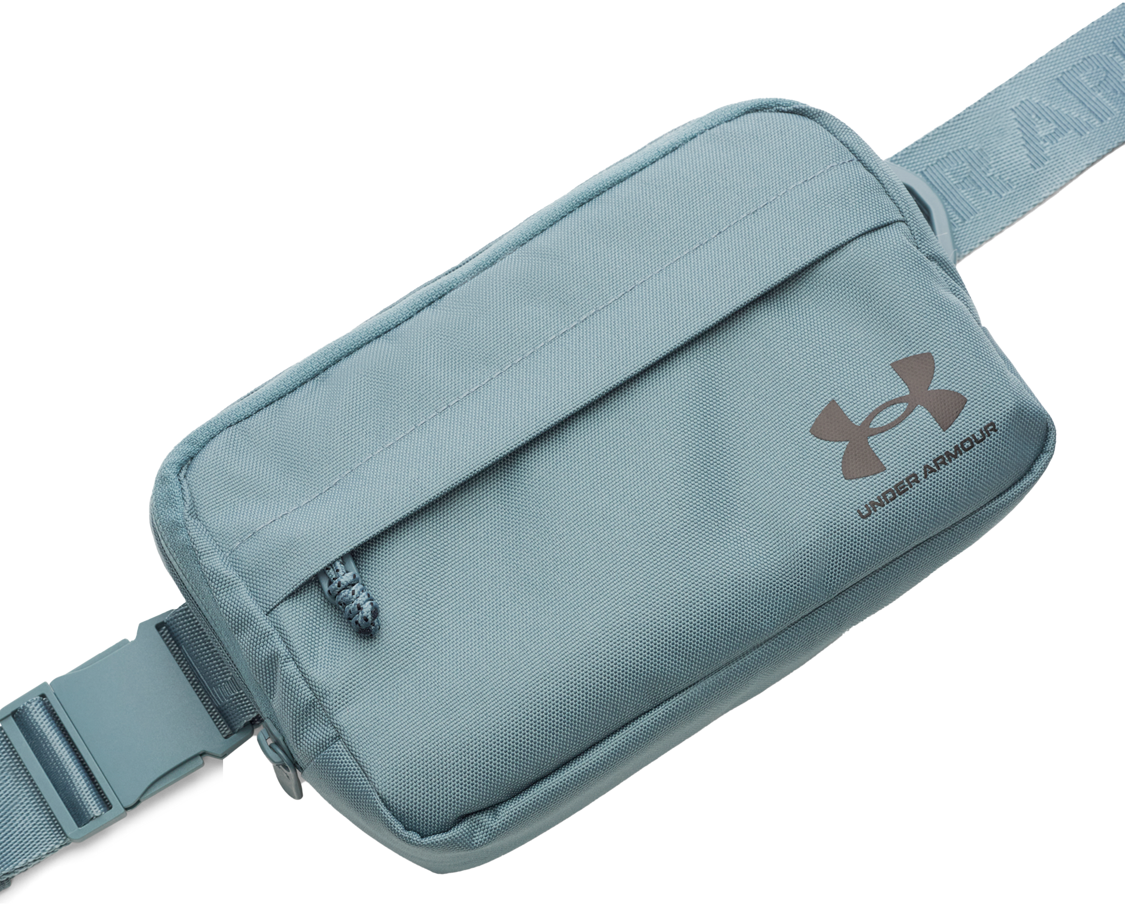 Image of Under Armour Loudon Crossbody Waist Bag - Jasper Blue