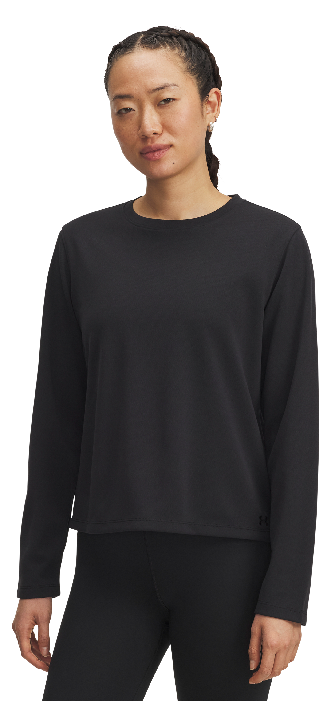 Image of Under Armour Expanse CGI Long-Sleeve Crew - Black - XL