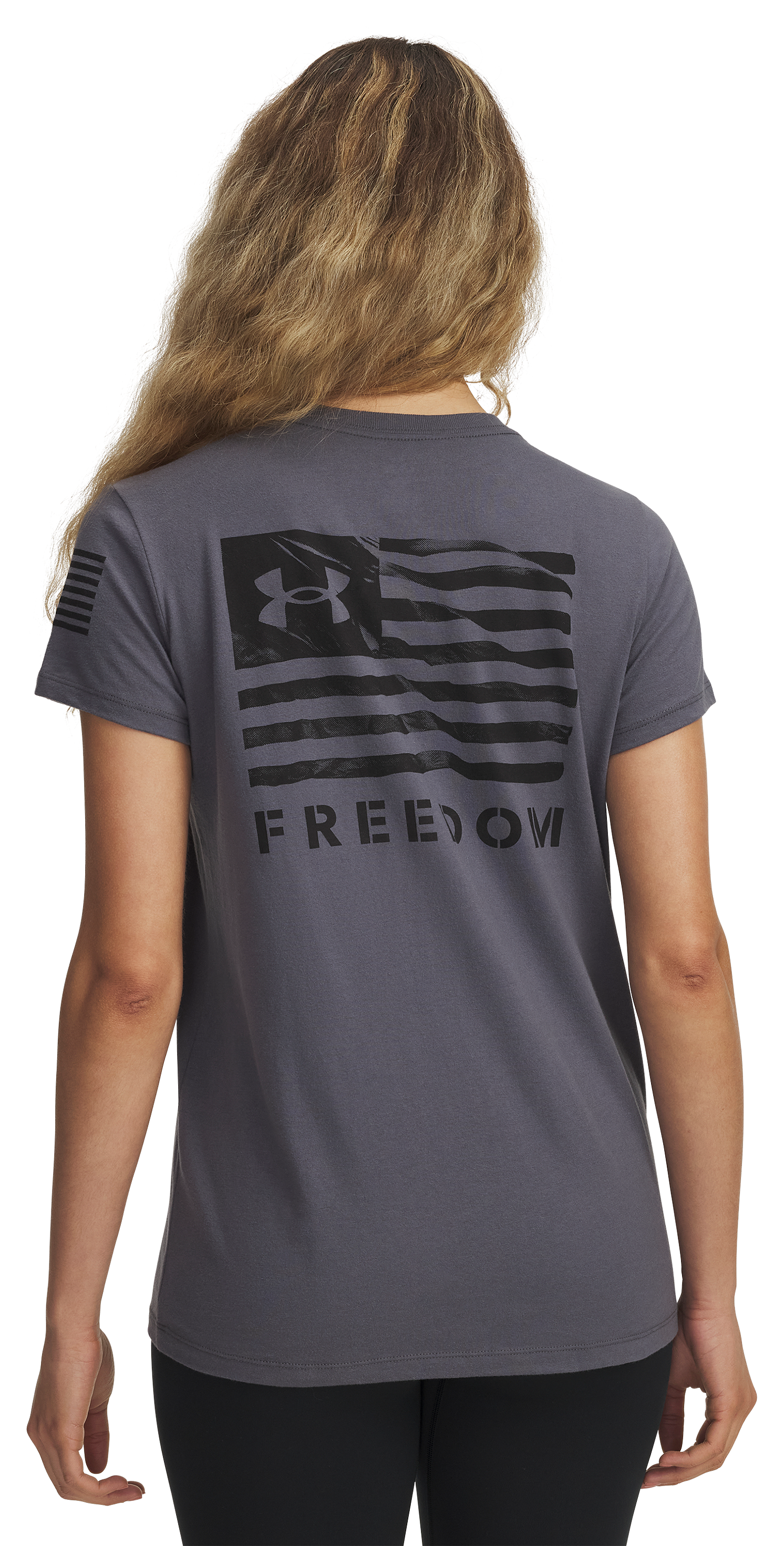 Image of Under Armour Freedom Banner Short-Sleeve T-Shirt - Castlerock