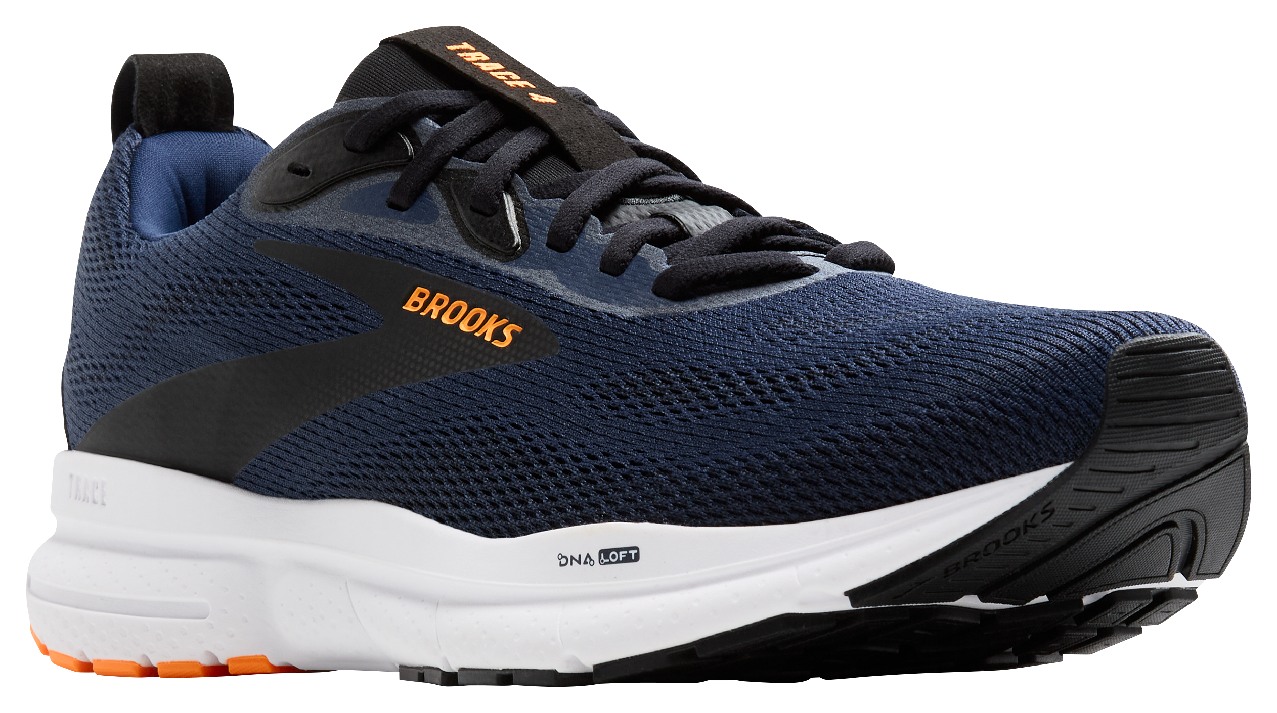 Image of Brooks Trace 4 Hiking Shoes for Men - Peacoat/Black - 8M