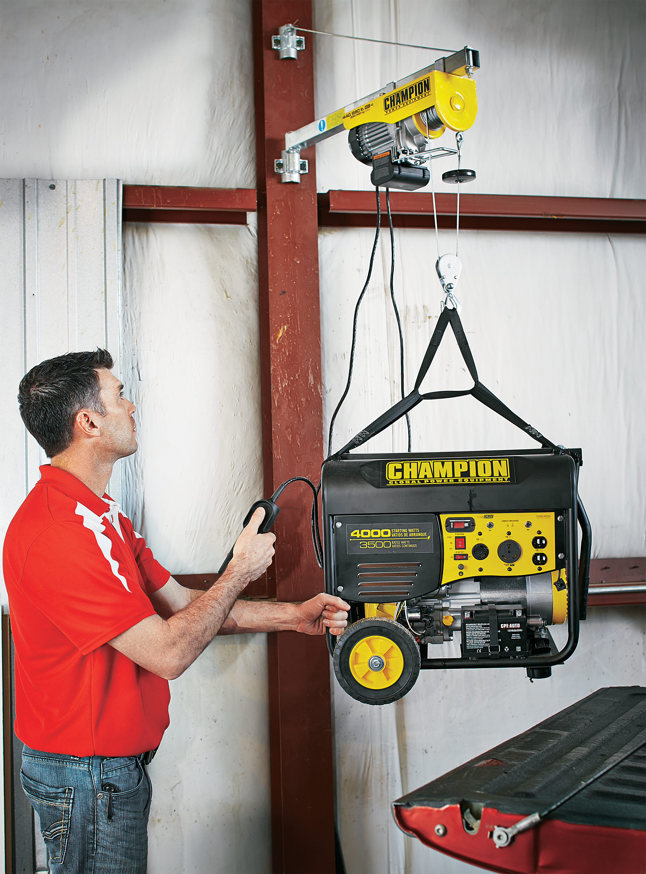 Champion 440/880-lb. Hoist