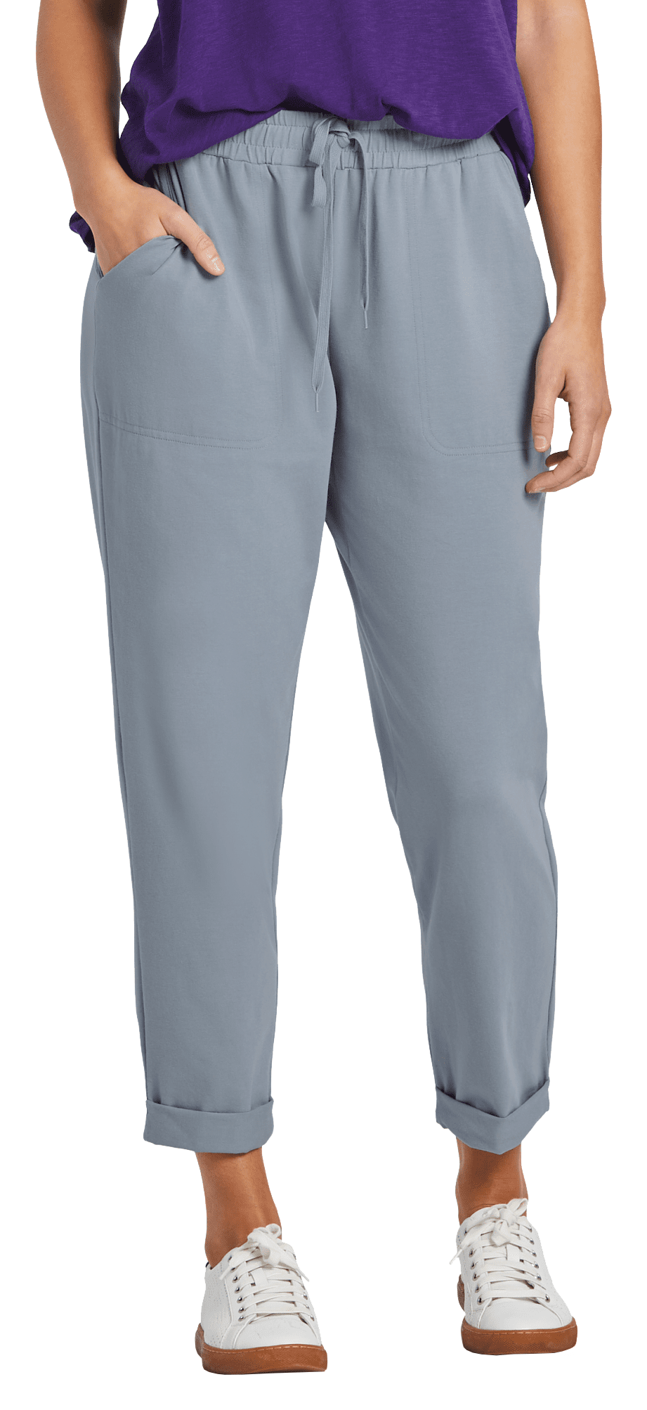 Image of Life Is Good Crusher-FLEX Pants for Ladies - Stone Blue