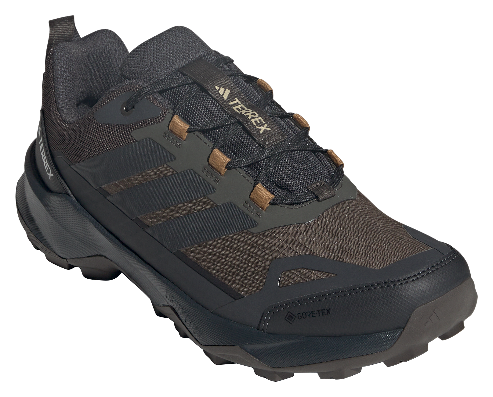 Image of adidas Terrex Skychaser AX5 GORE-TEX Hiking Shoes for Men - Shadow Olive - 9M