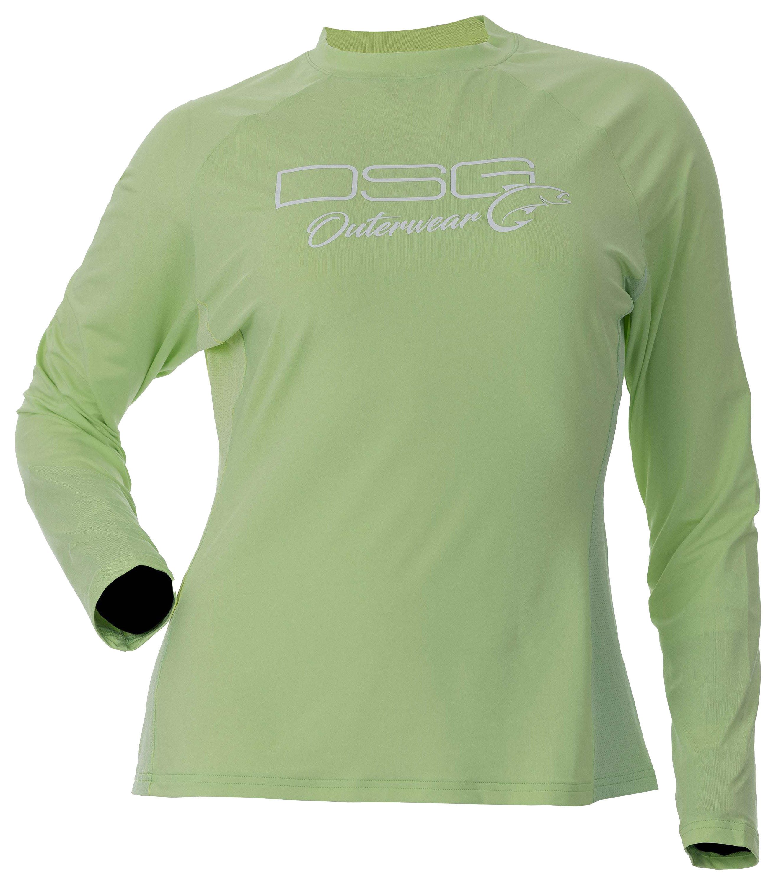 Image of DSG Outerwear Sydney Long-Sleeve Shirt for Ladies - Lilypad Green