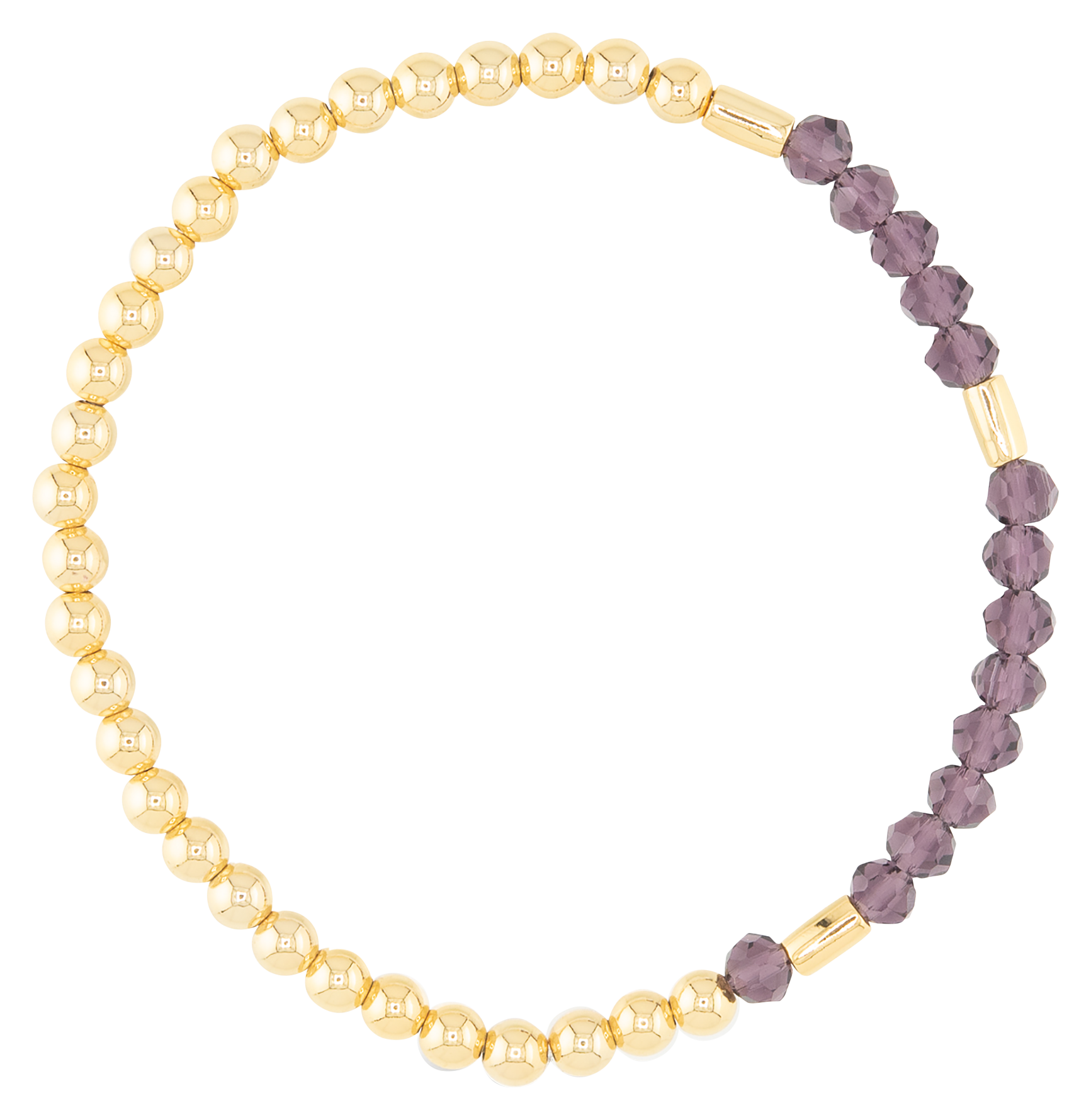 Amanda Blu Gold Believe Morse Code Bracelet                                                                                     