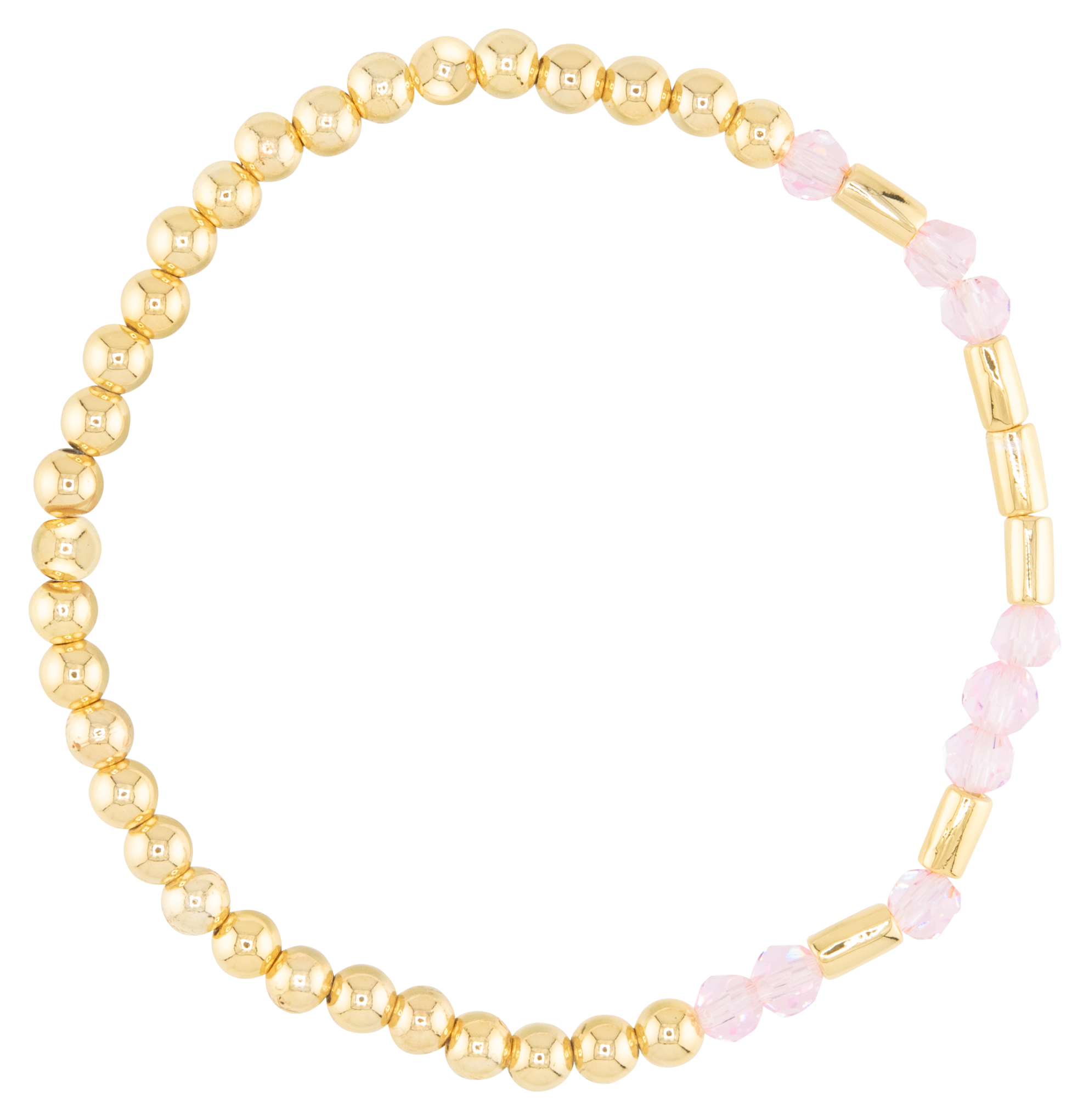 Image of Amanda Blu Gold Loved Morse Code Bracelet