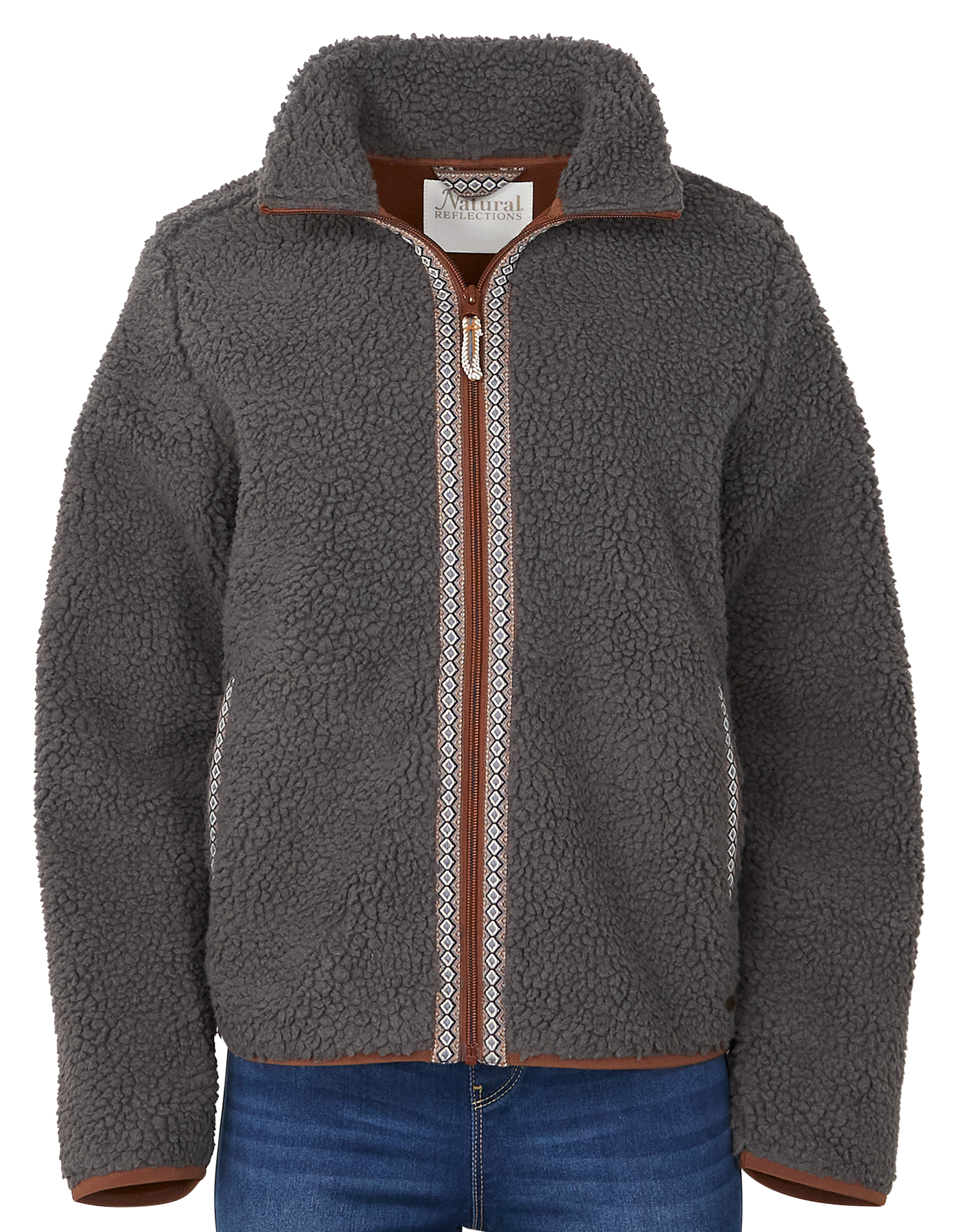 NATURAL REFLECTIONS Ridgewood Sherpa Jacket