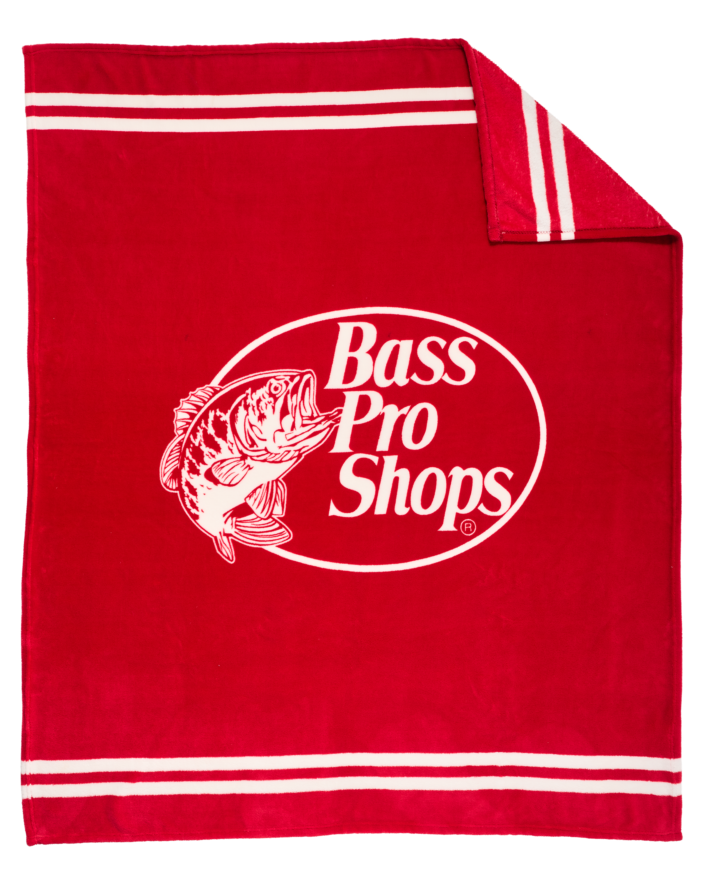 BASS PRO SHOPS Coral Fleece Throw Blanket