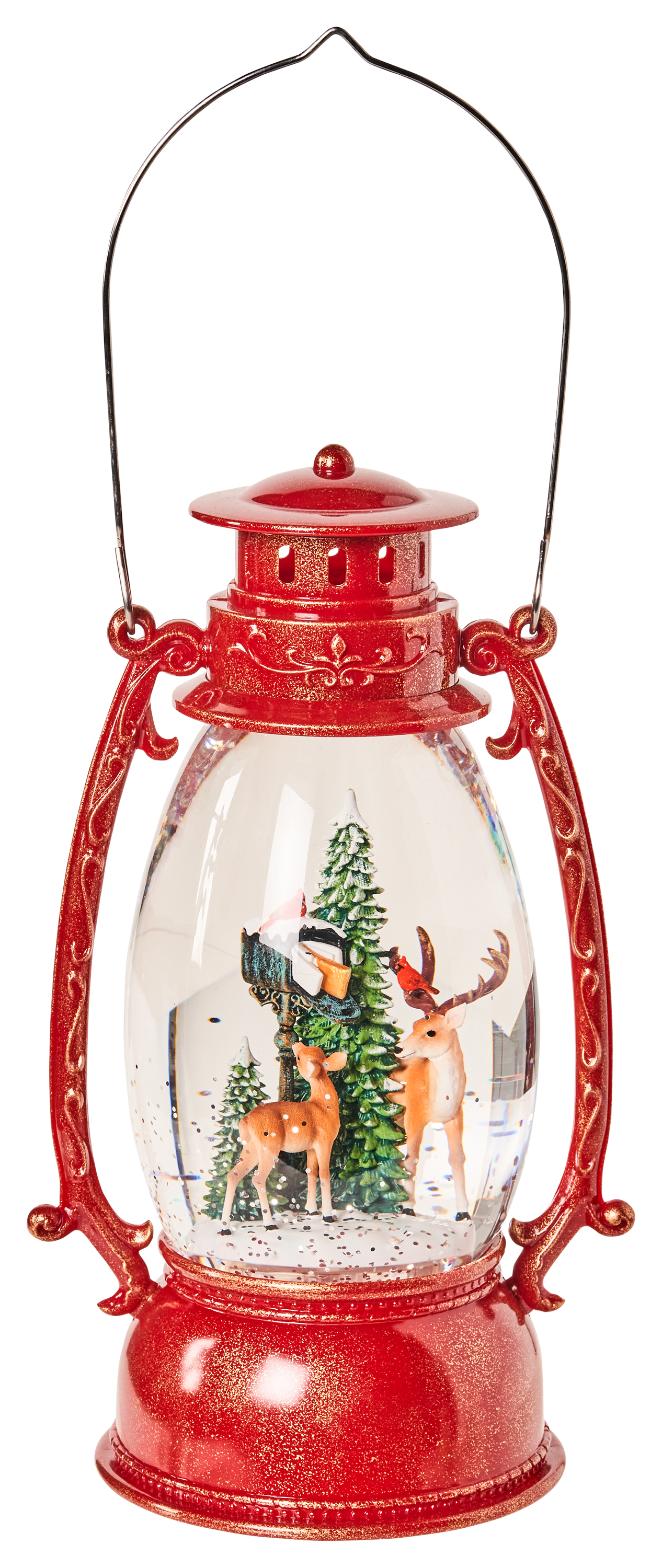 BASS PRO SHOPS Deer Globe-Style Holiday Lantern