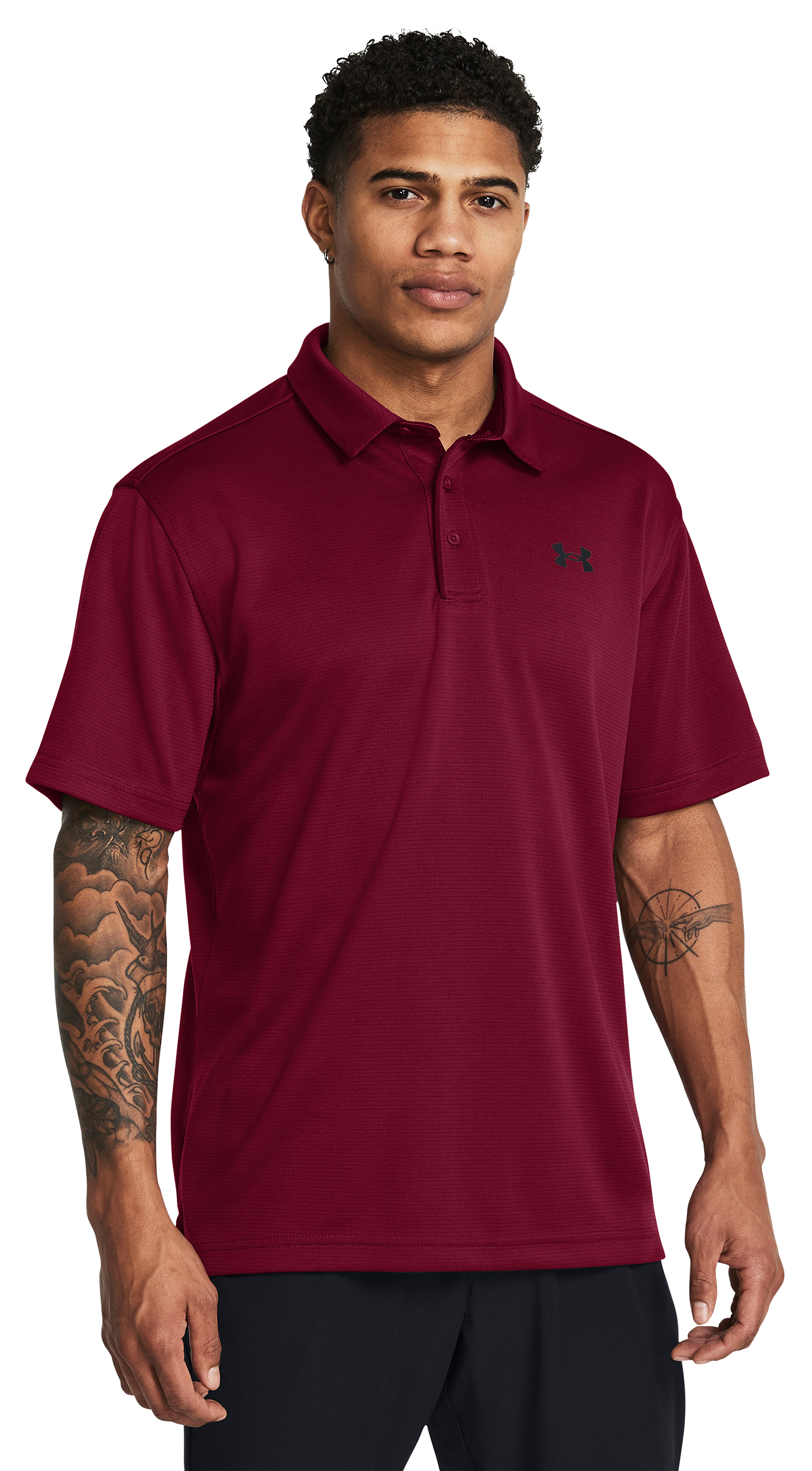 Image of Under Armour Tech Short-Sleeve Polo - Cardinal - 3XL