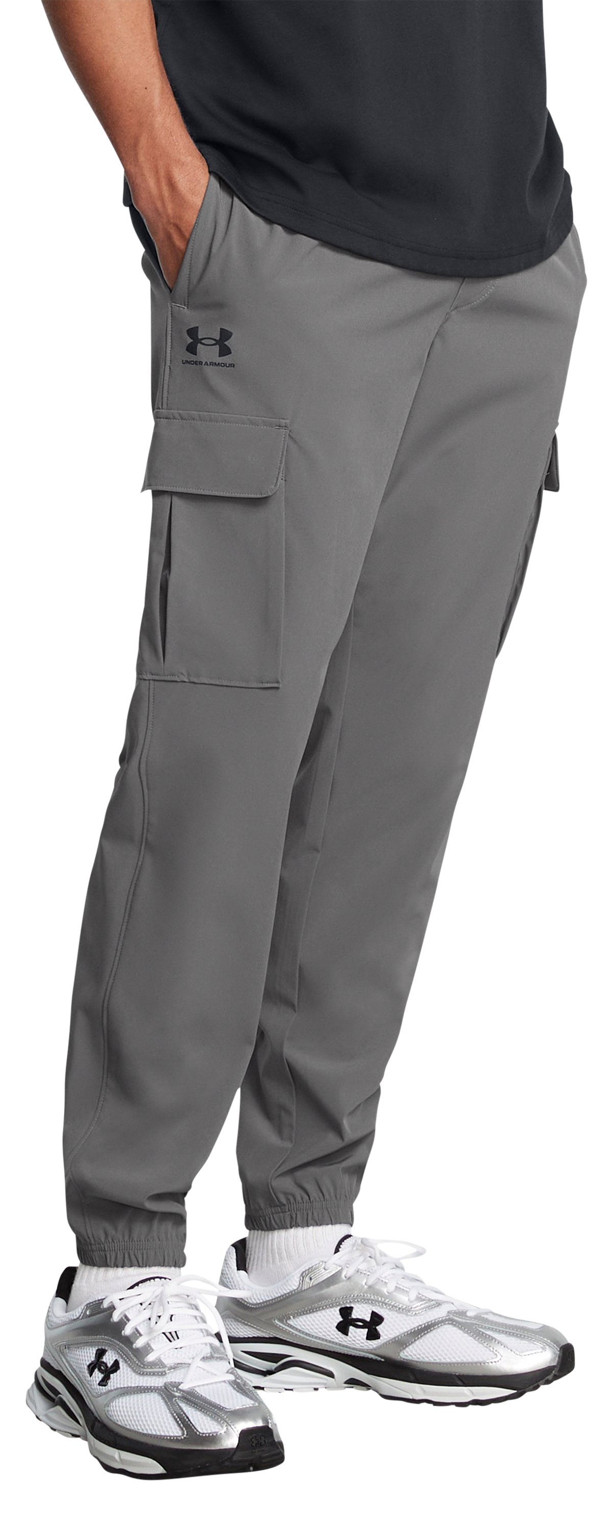 Image of Under Armour Vibe Woven Cargo Pants - Castlerock