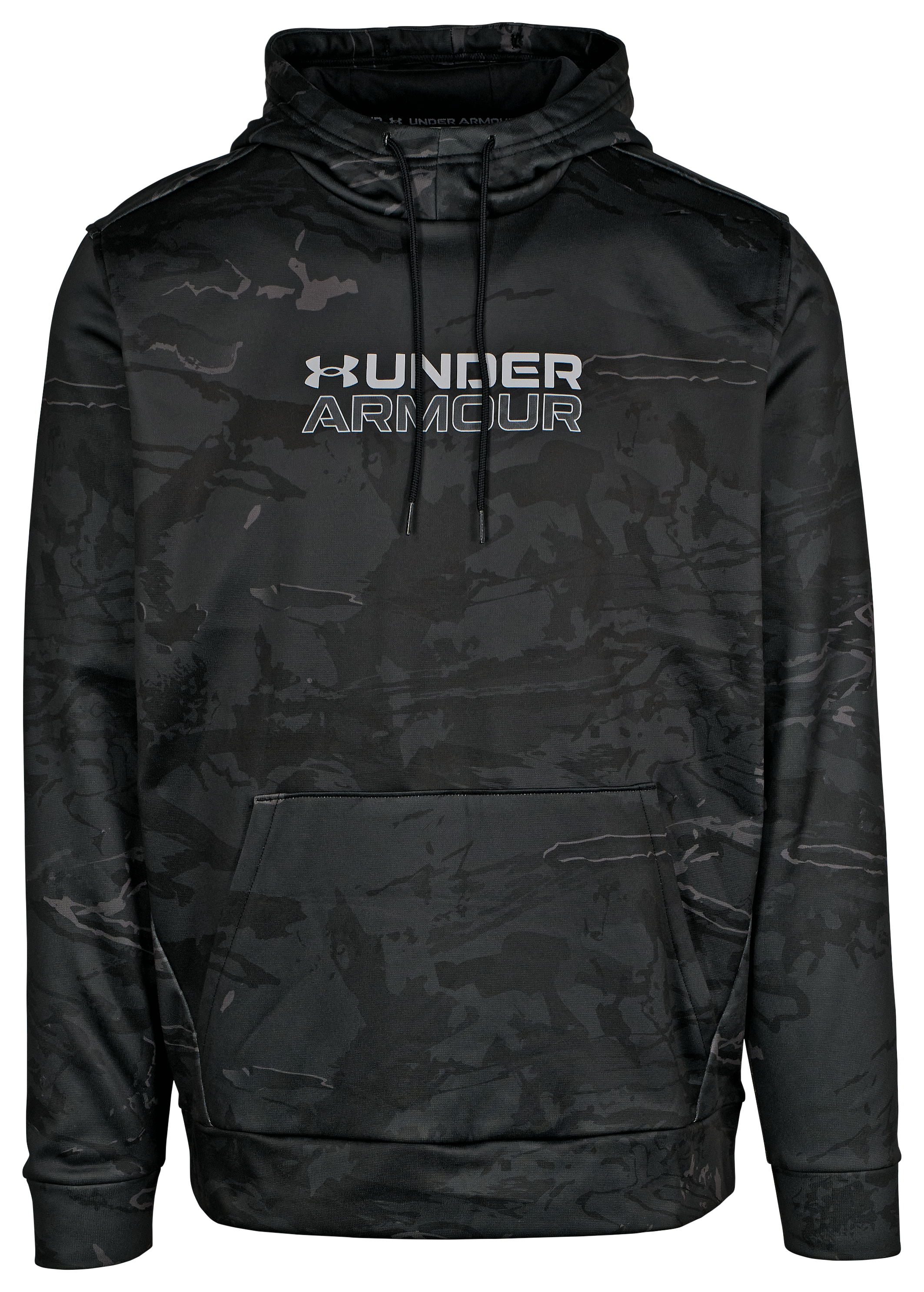 Image of Under Armour Expanse Graphic Long-Sleeve Hoodie for Men - UA Blackout Camo