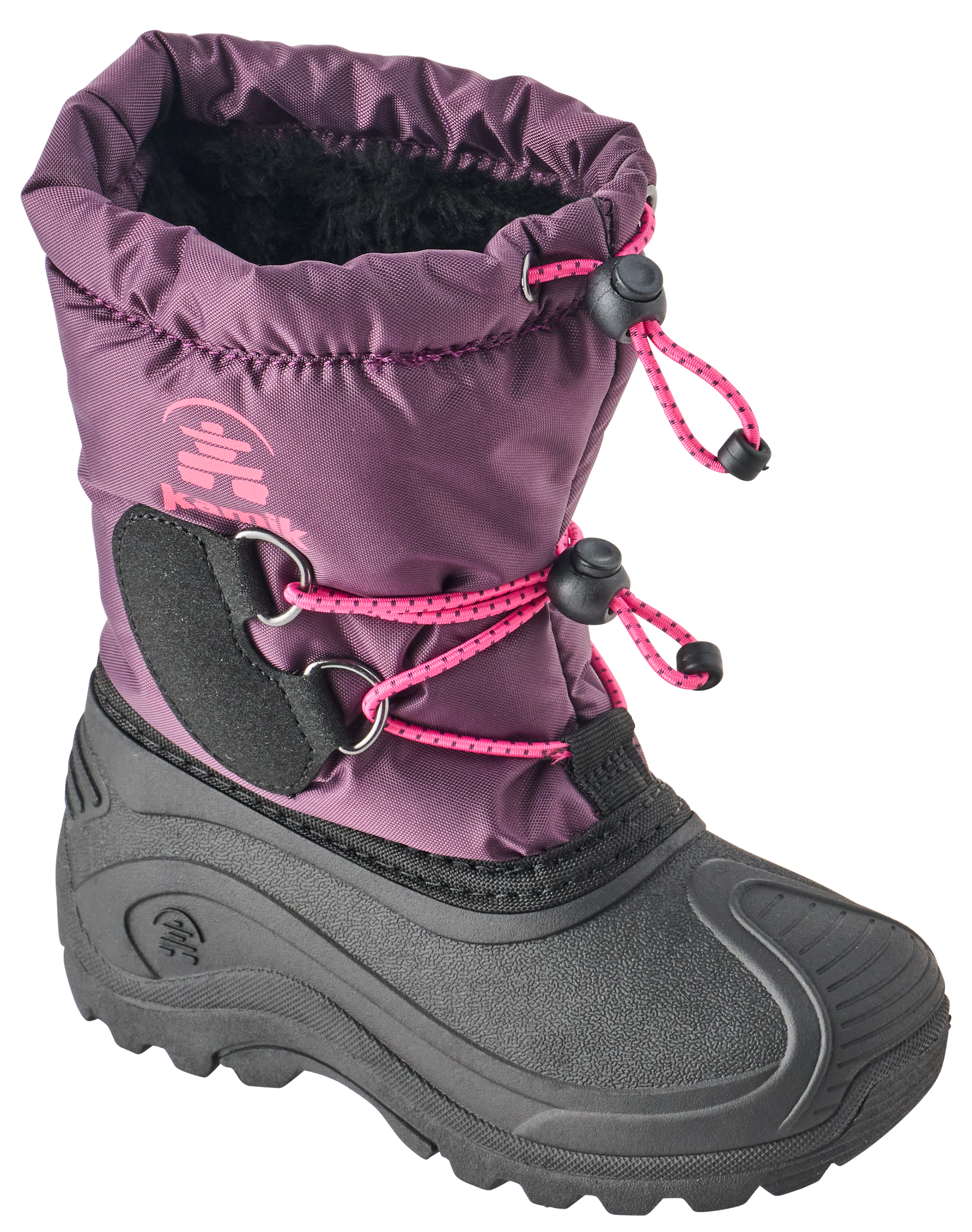 Image of Kamik North Pole Insulated Pac Boots for Girls - Blackberry - 4 Kids